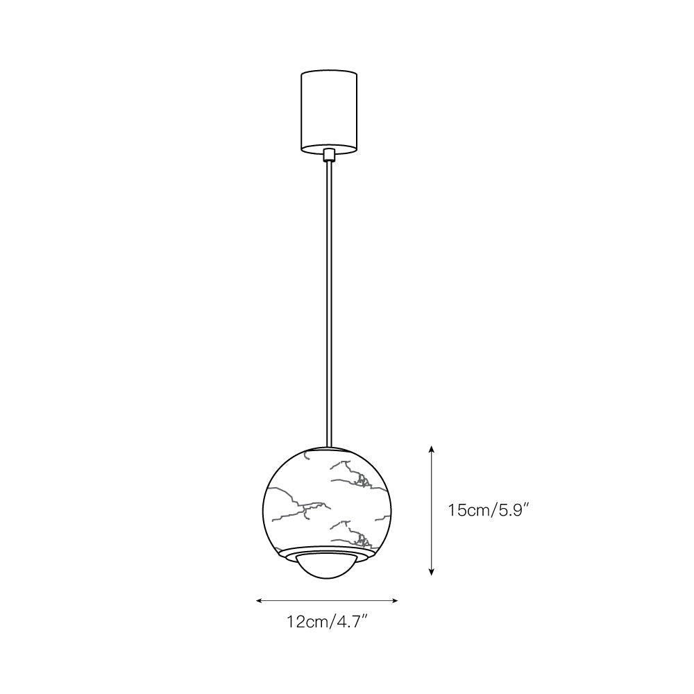 Moonstone Pendant Light