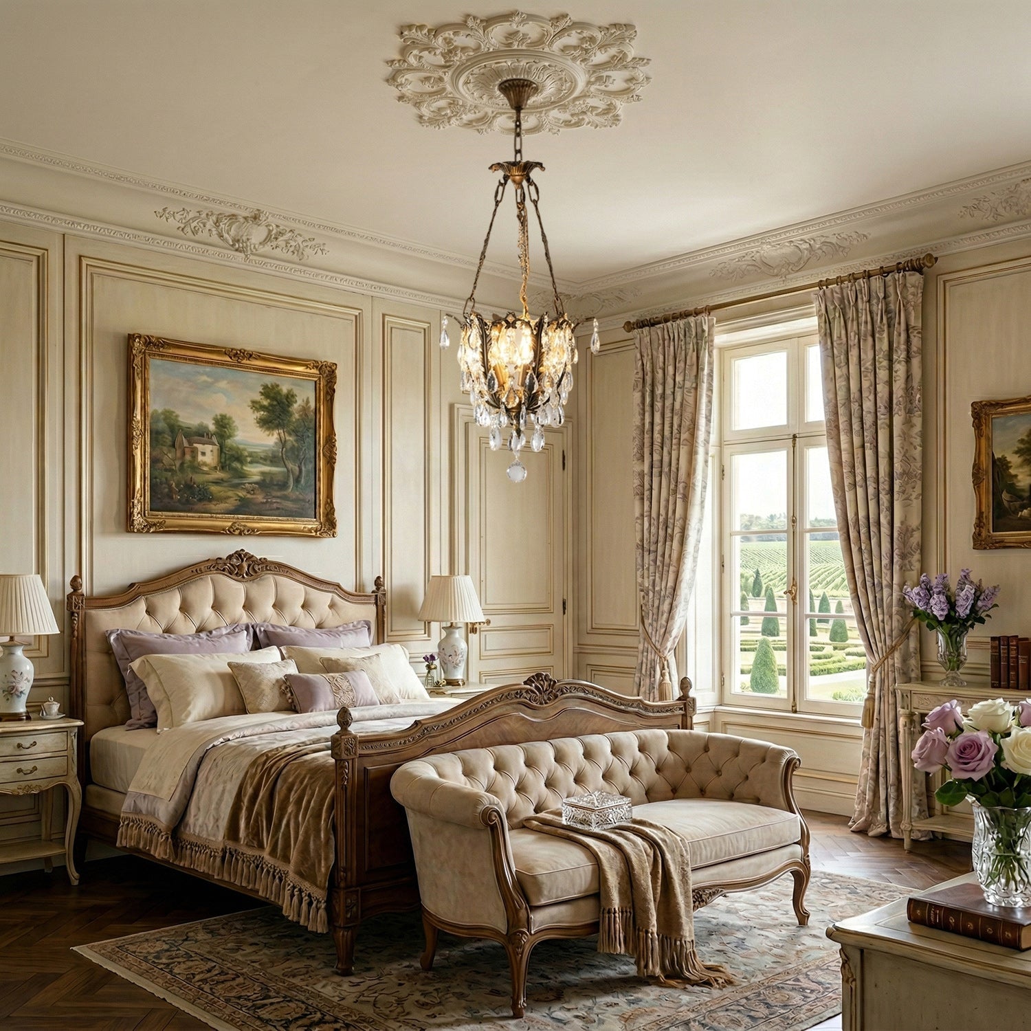 Opalina Crystal Chandelier