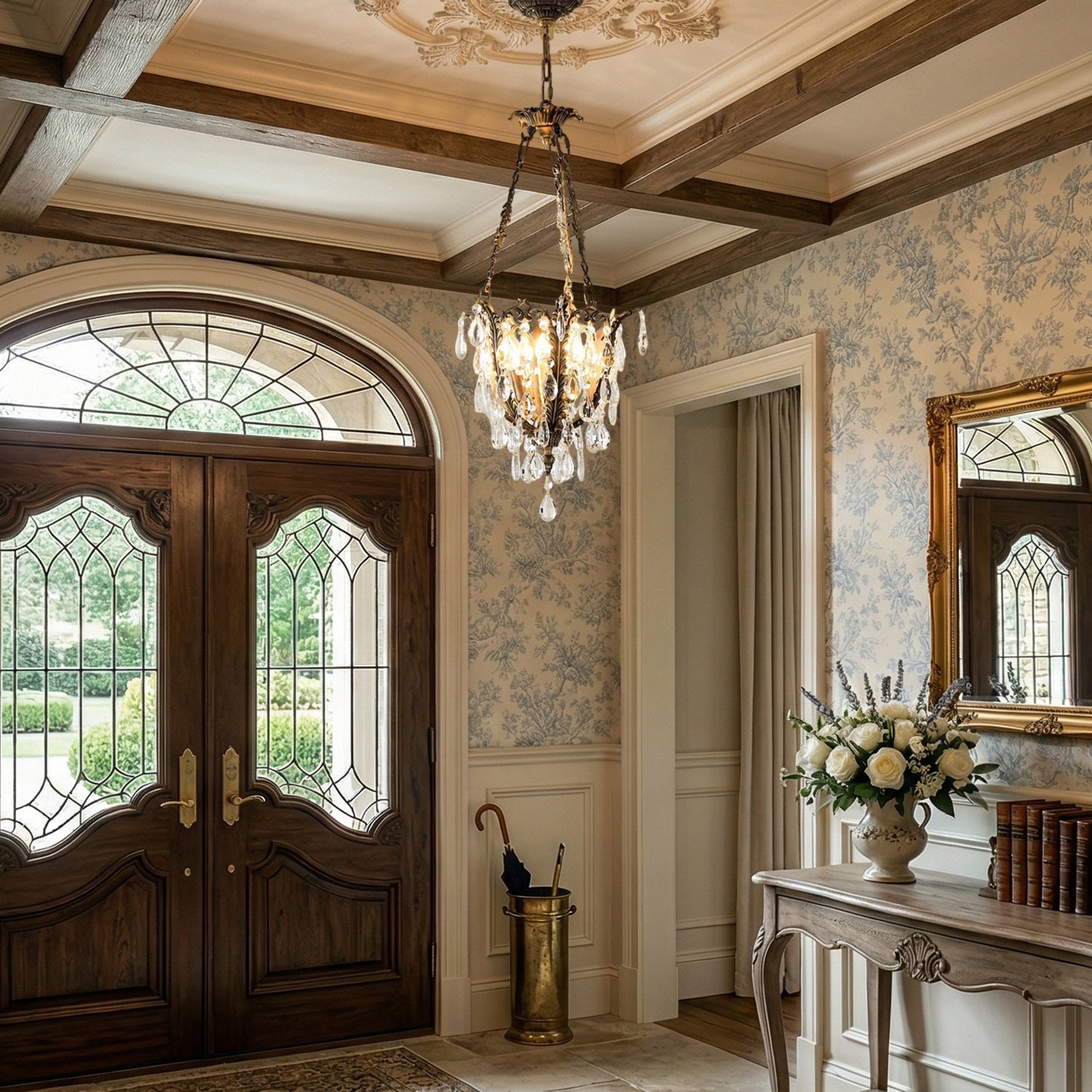 Opalina Crystal Chandelier