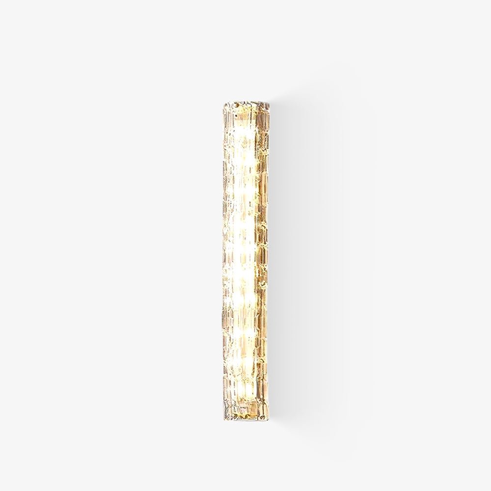Bexley Brass Glass Glam Wall Lamp