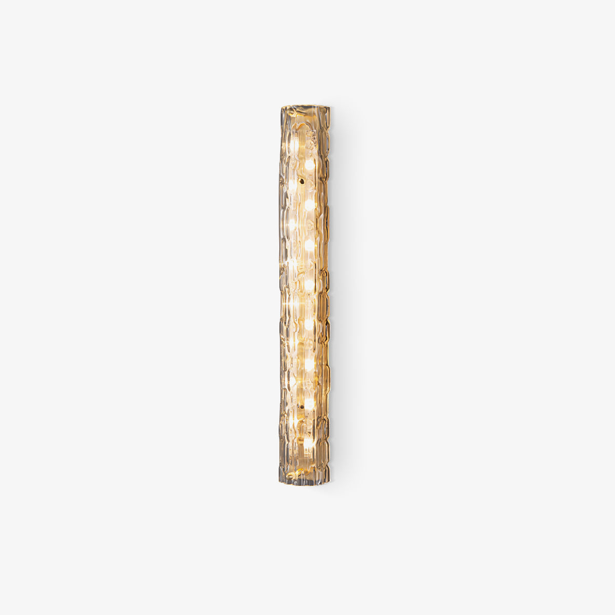 Bexley Brass Glass Glam Wall Lamp