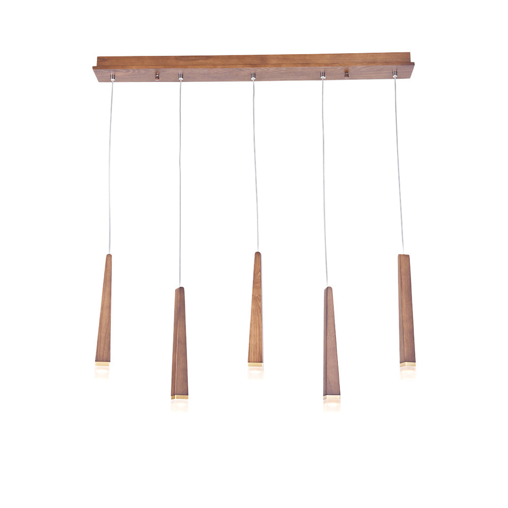 Sylielle Firewood Stick Wood Chandelier