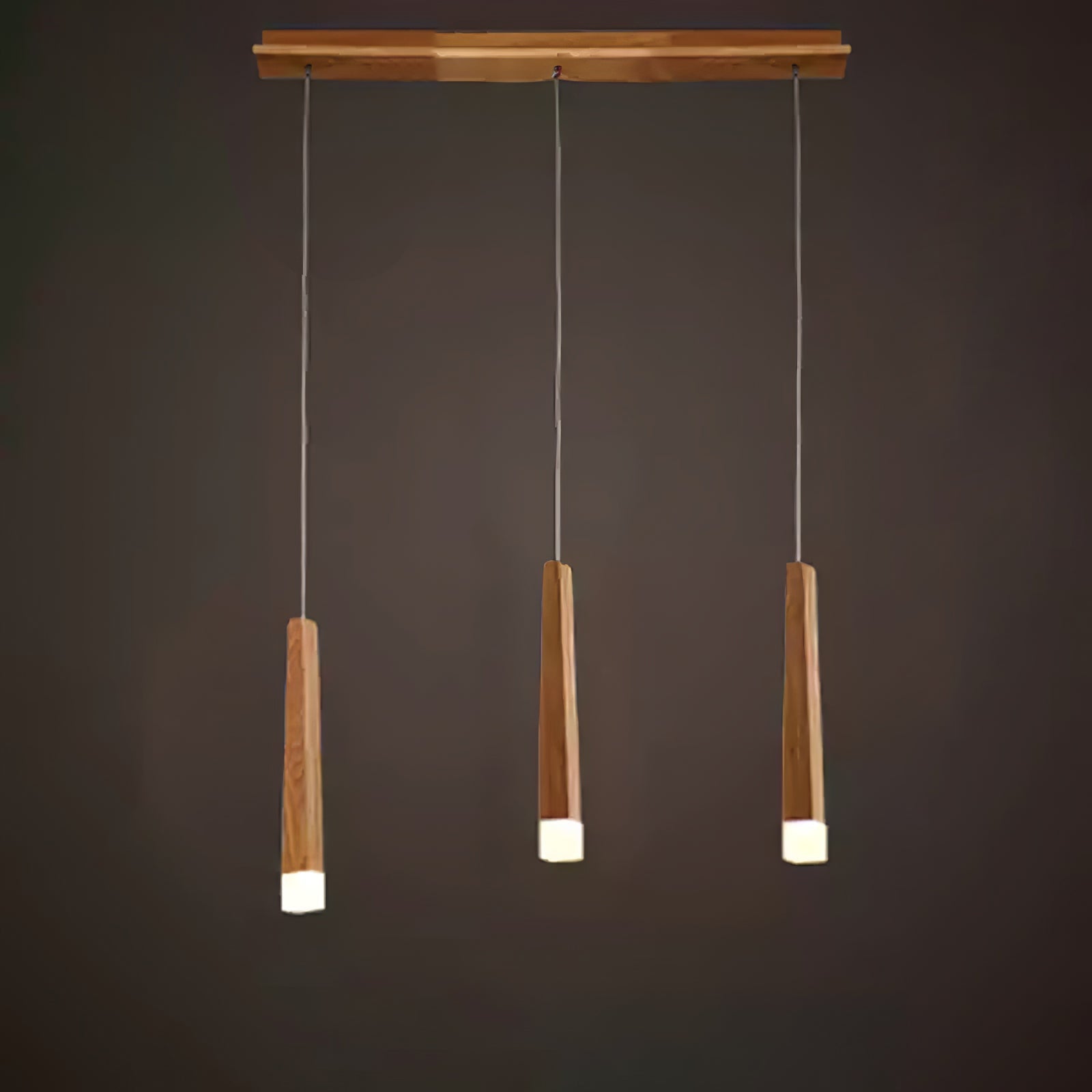 Sylielle Firewood Stick Wood Chandelier