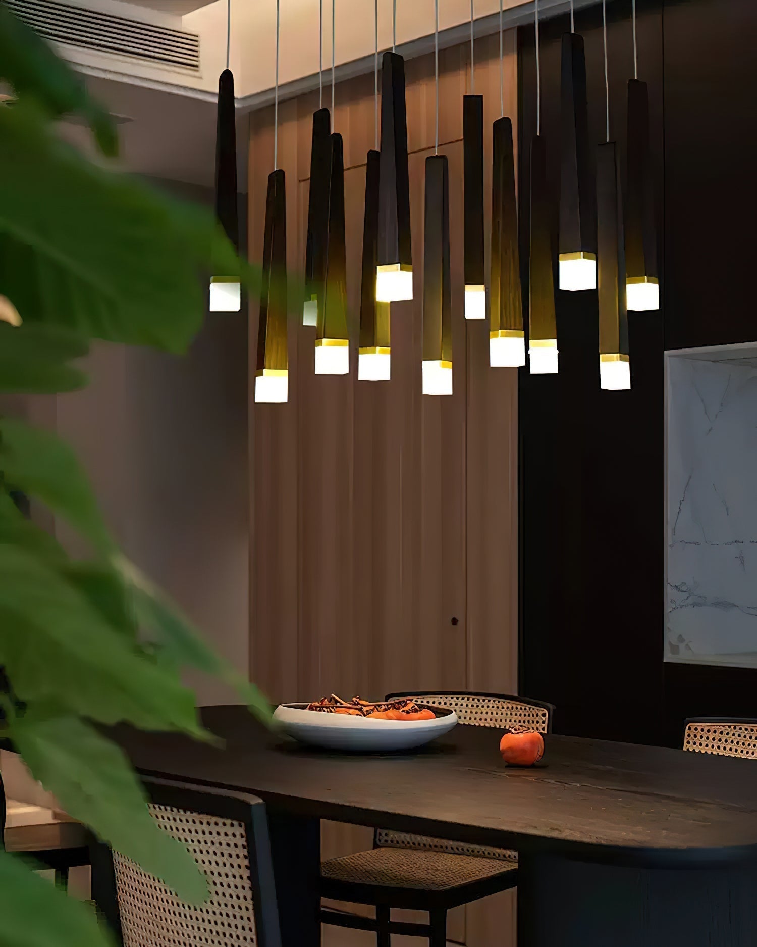 Sylielle Firewood Stick Wood Chandelier
