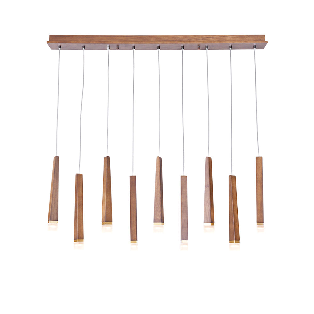 Sylielle Firewood Stick Wood Chandelier