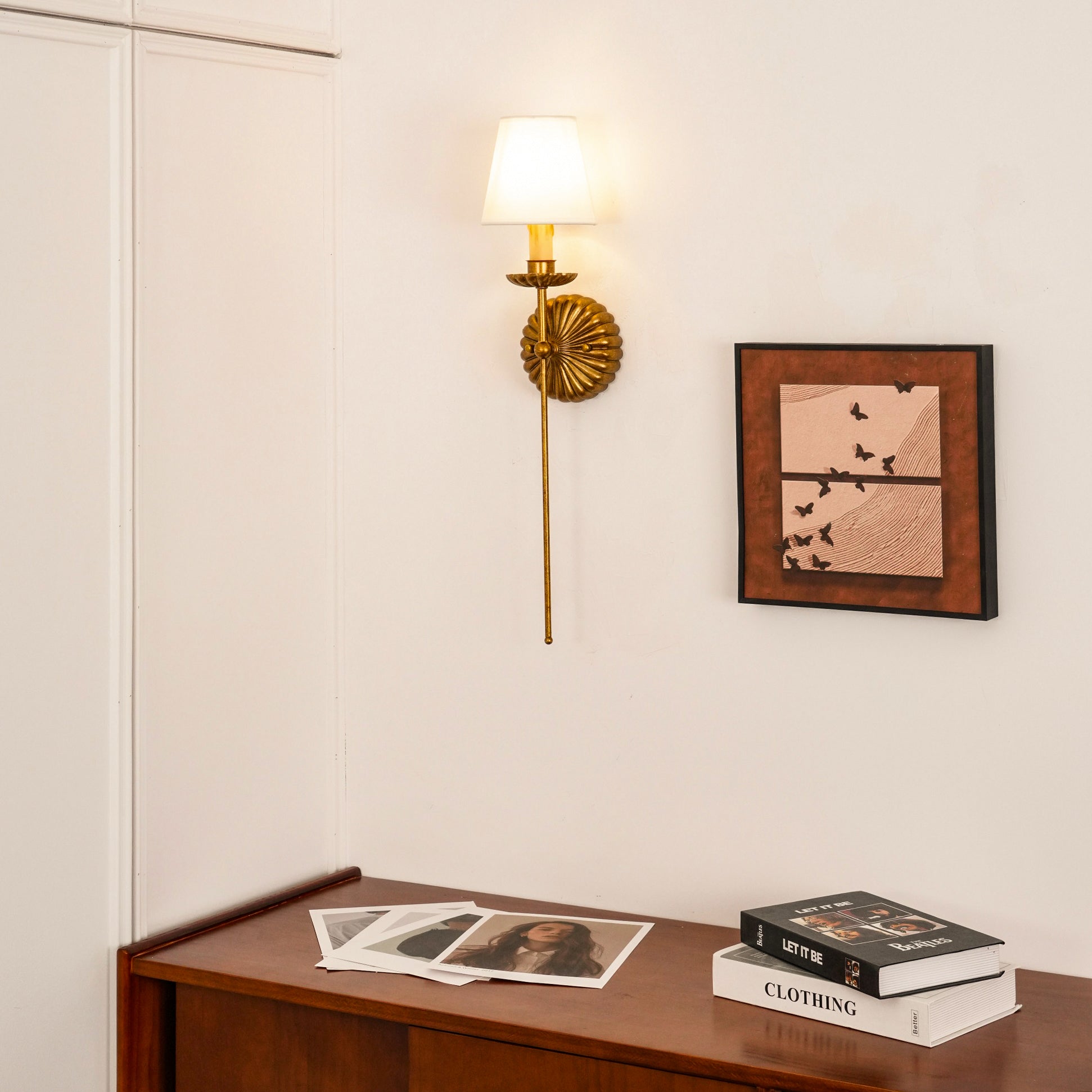Lumiley Fabric Indoor Wall Light