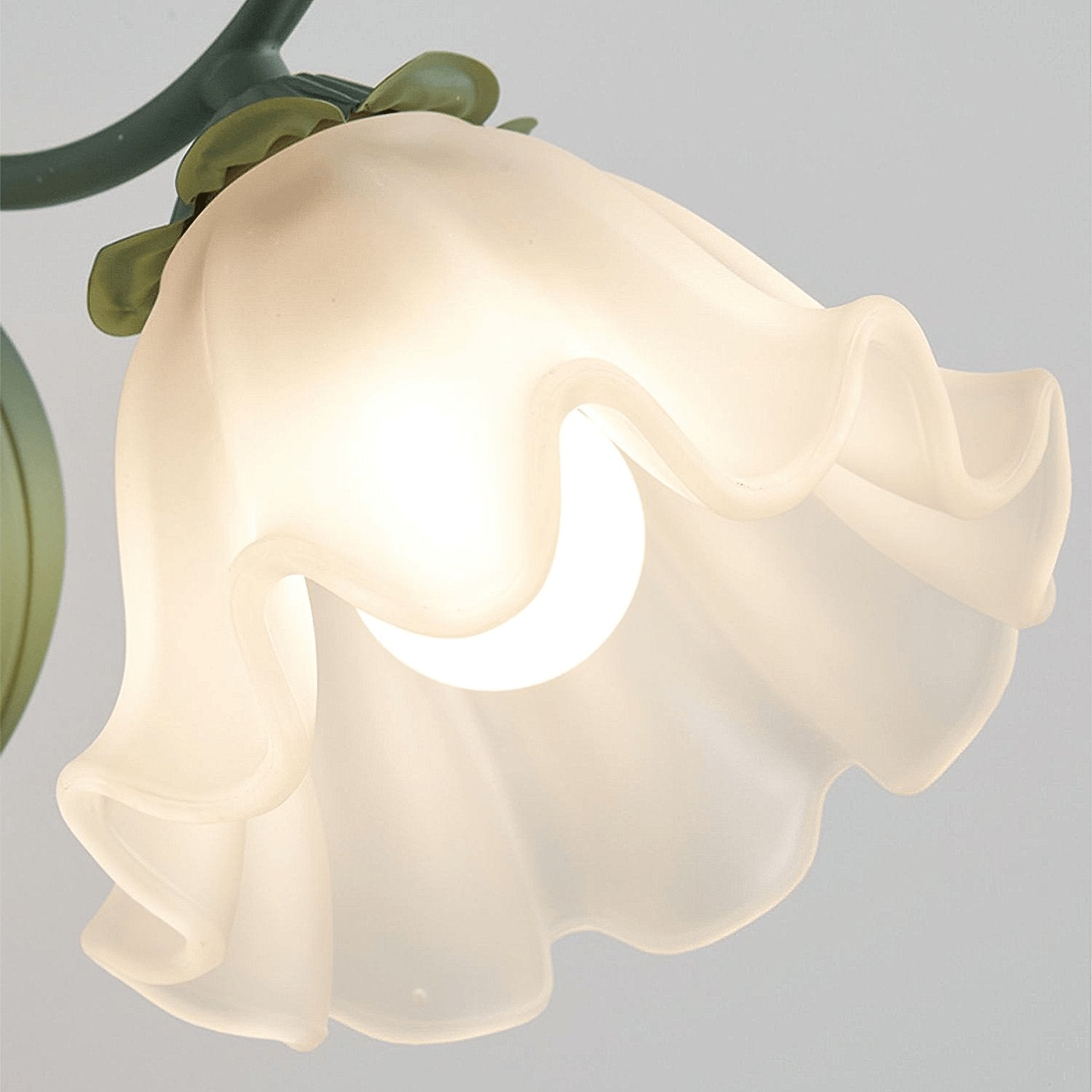 Oly Premium Nordic Art Flared Glass Wall Light