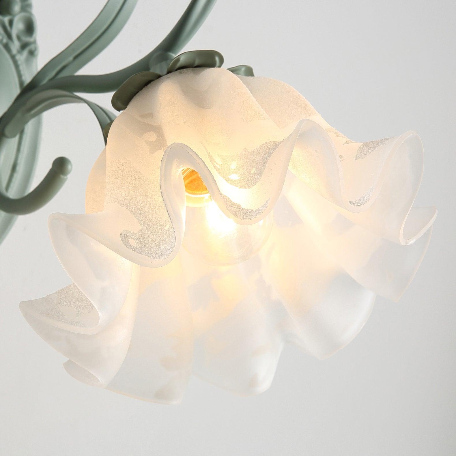Oly Premium Nordic Art Flared Glass Wall Light