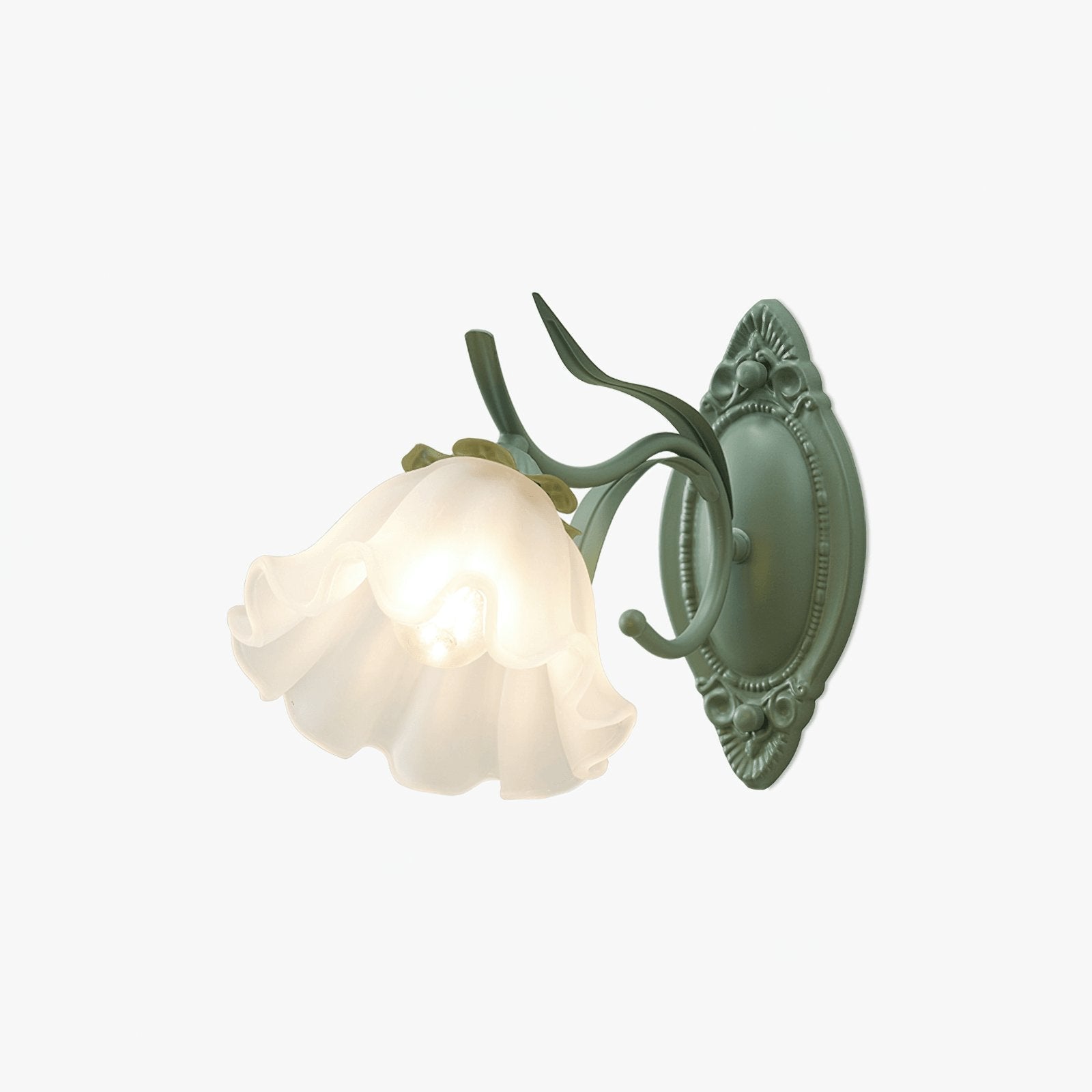 Oly Premium Nordic Art Flared Glass Wall Light