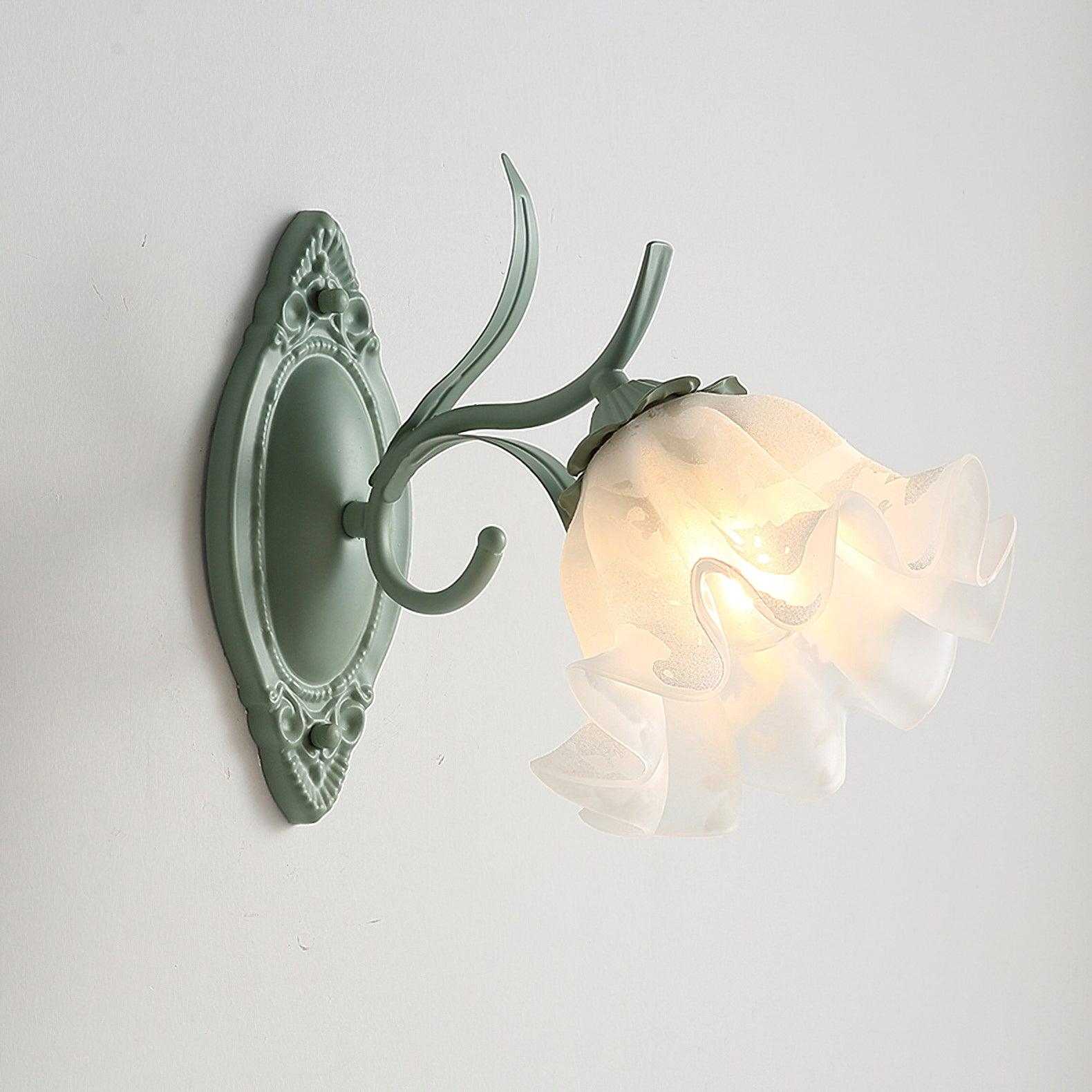Oly Premium Nordic Art Flared Glass Wall Light