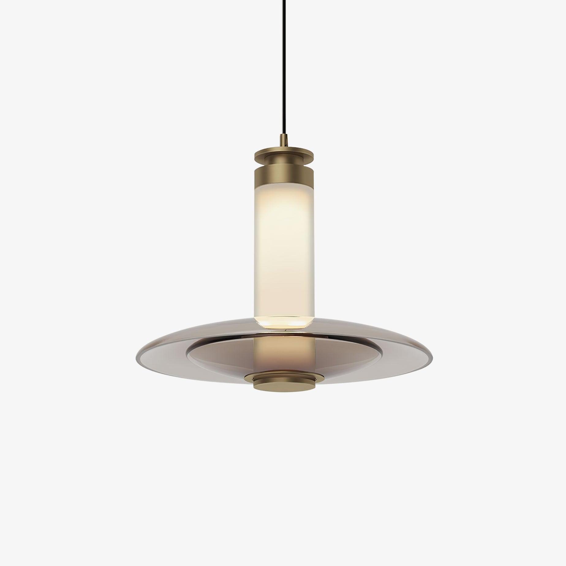 Borian Glass Futuristic Pendant Lamp