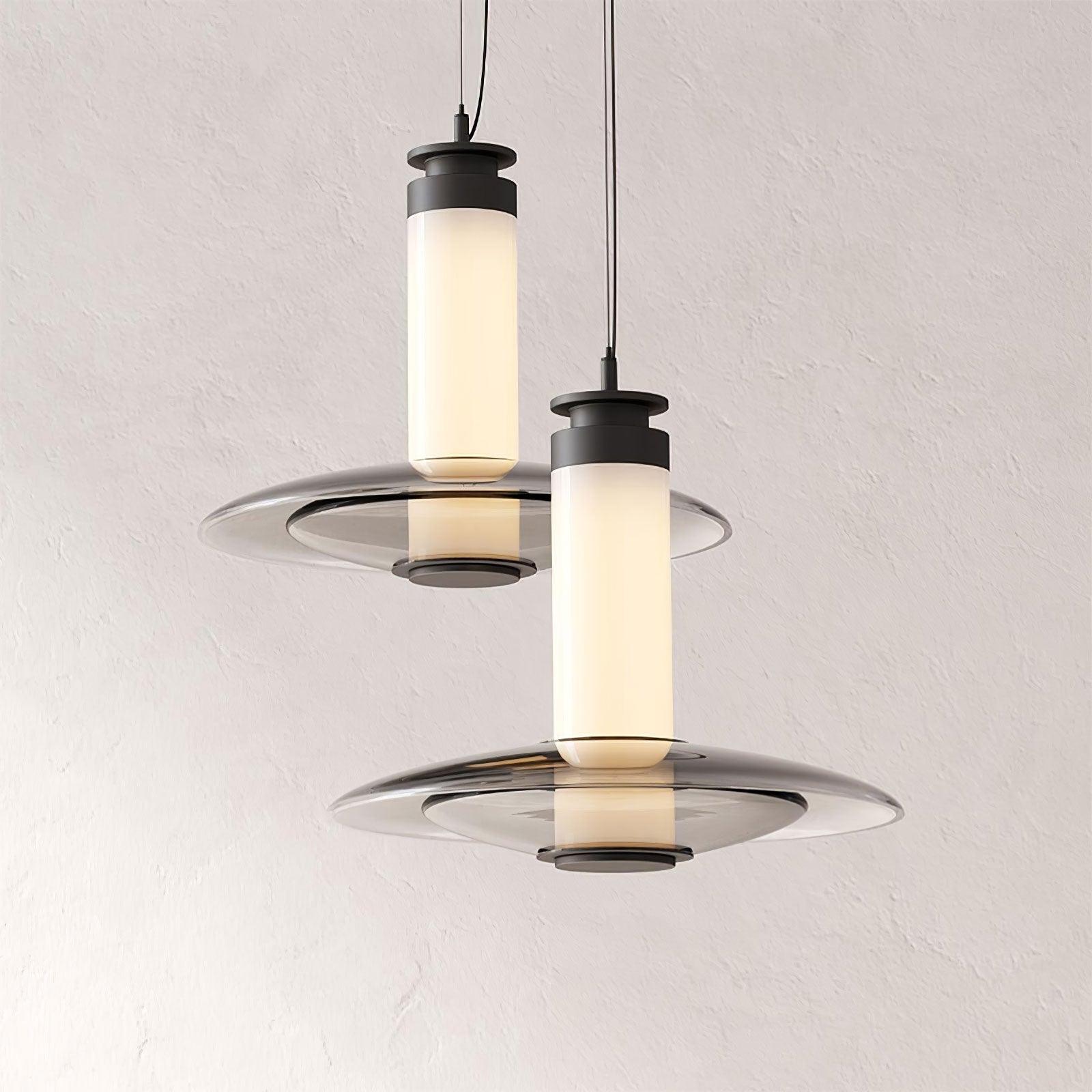 Borian Glass Futuristic Pendant Lamp