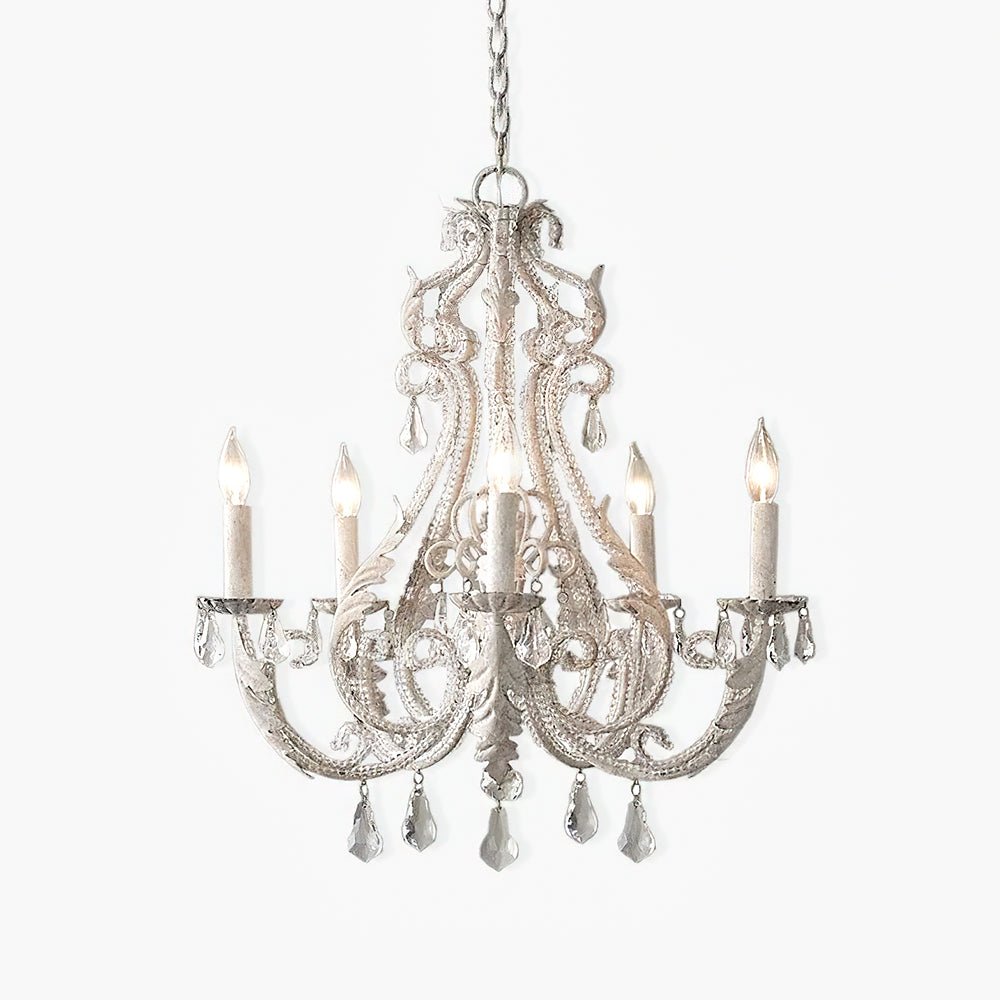 Yuna Pendant Lamp Candle Holder Crystal Beads