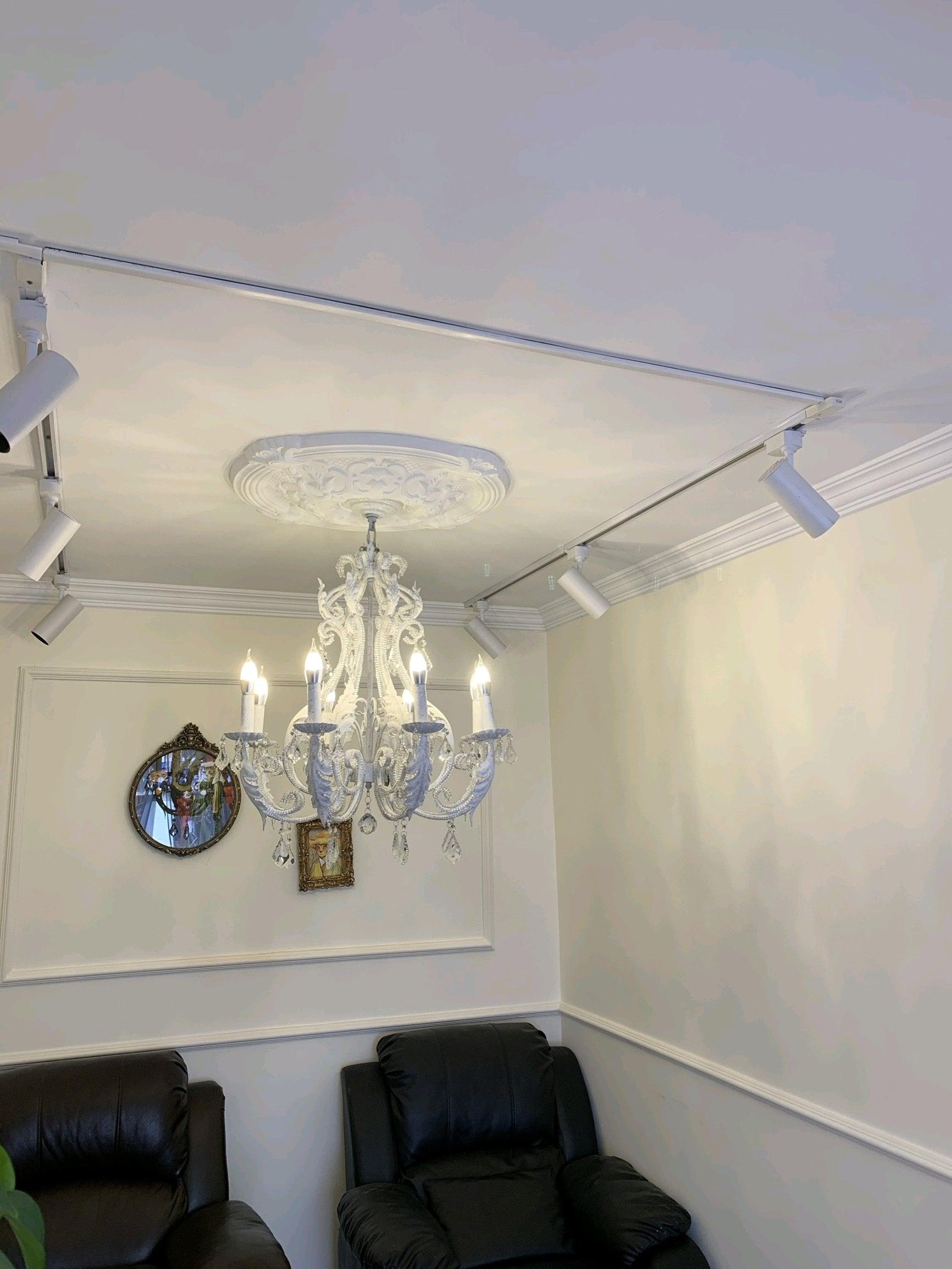 Yuna Pendant Lamp Candle Holder Crystal Beads