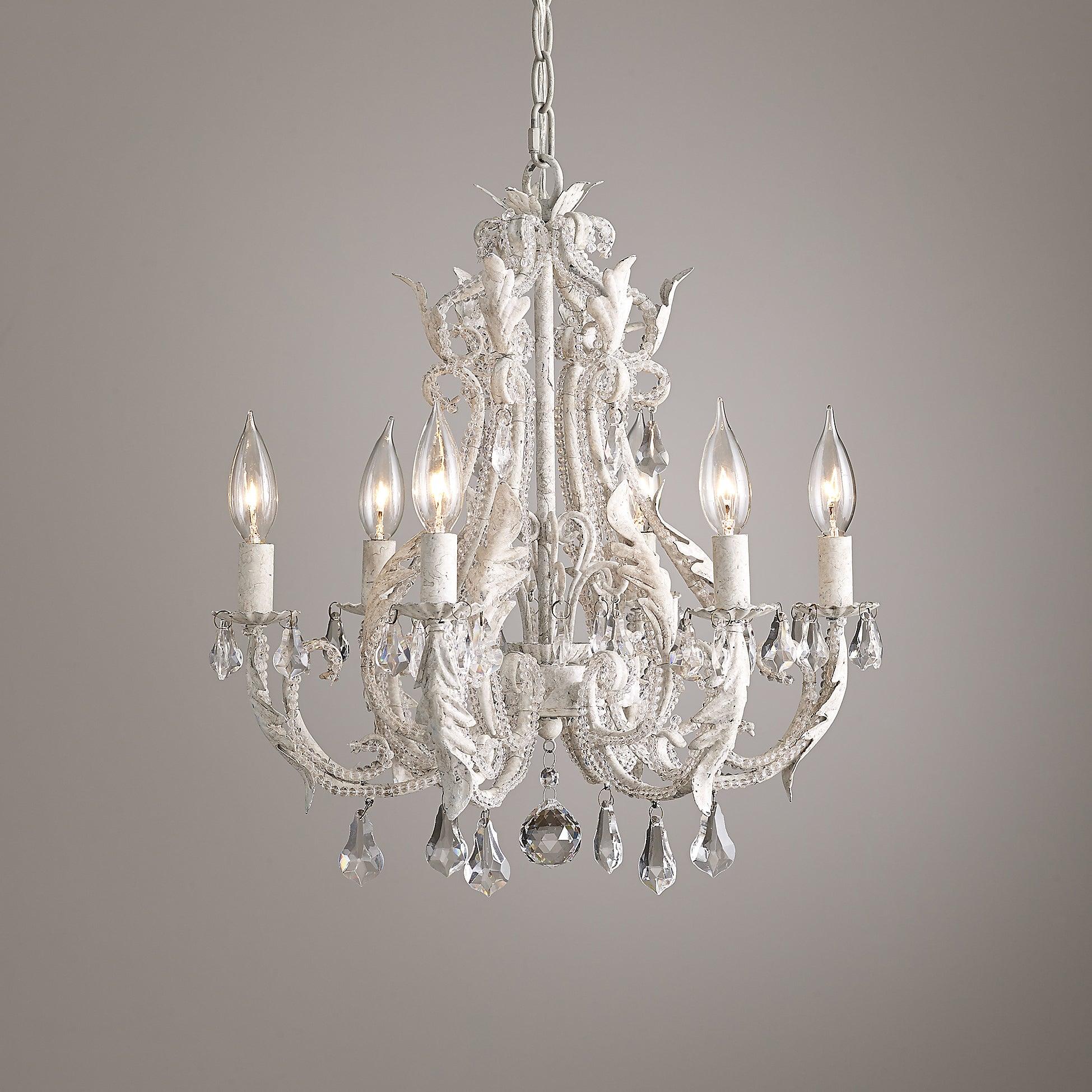 Yuna Pendant Lamp Candle Holder Crystal Beads