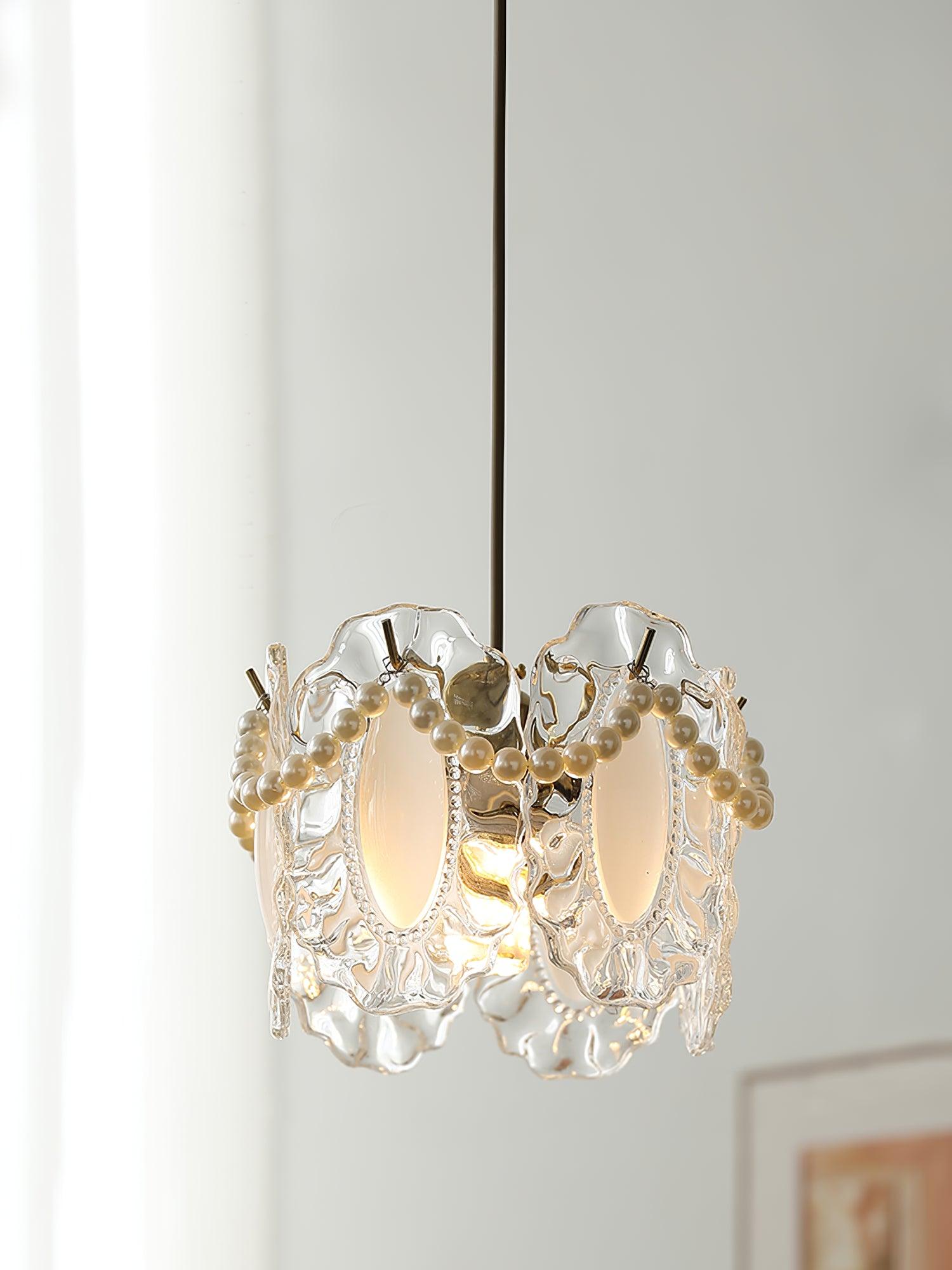 Velinette Glass Glam Pendant Lamp