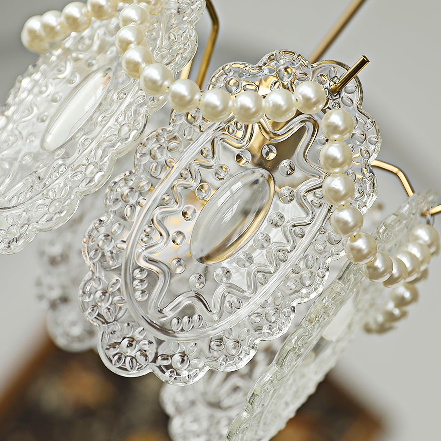 Velinette Glass Glam Pendant Lamp