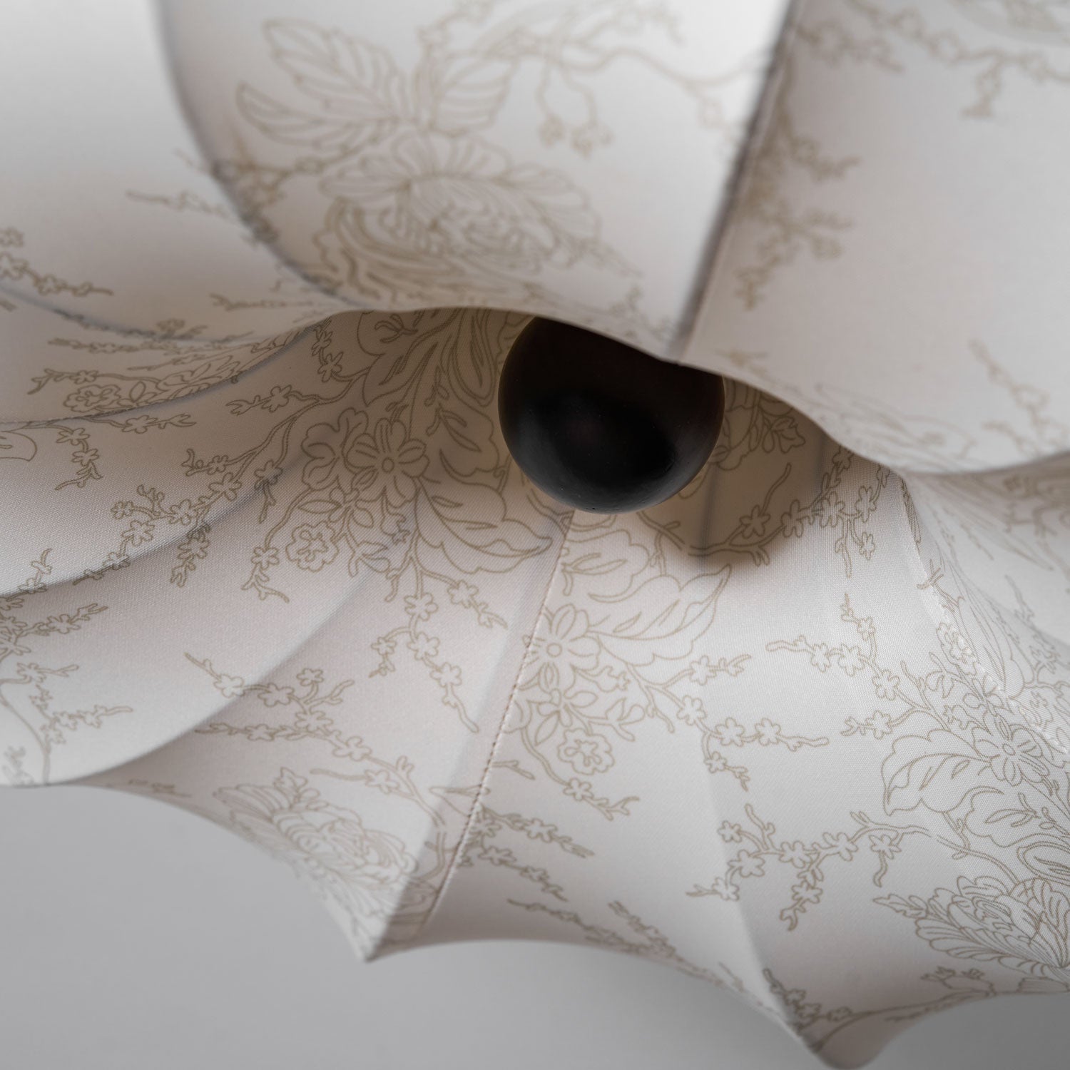 Vivaria Premium Nordic Art Wood Fabric Ceiling Light