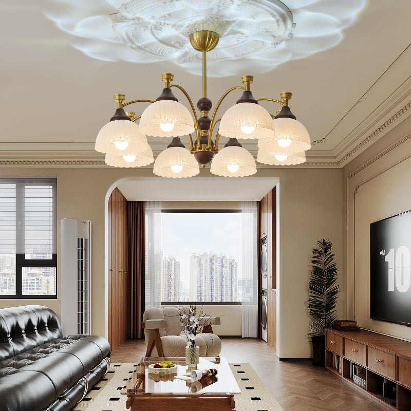 Vosolir Traditional Elegance Wood Chandelier