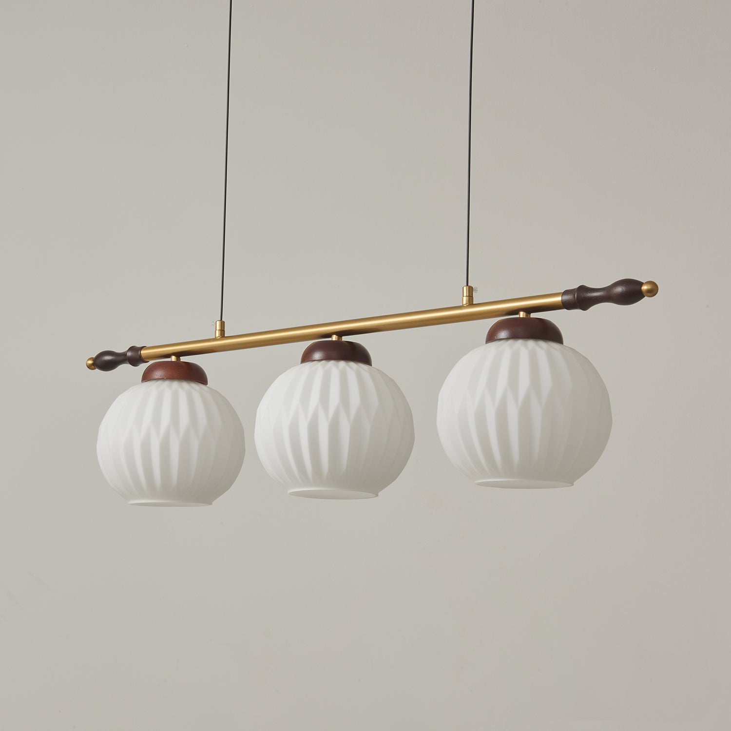 Huna Vintage Glass Pendant Light