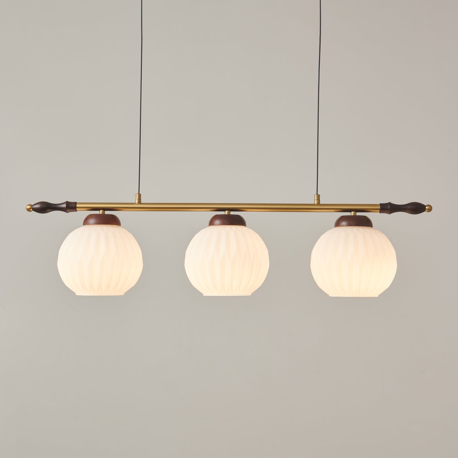 Huna Vintage Glass Pendant Light