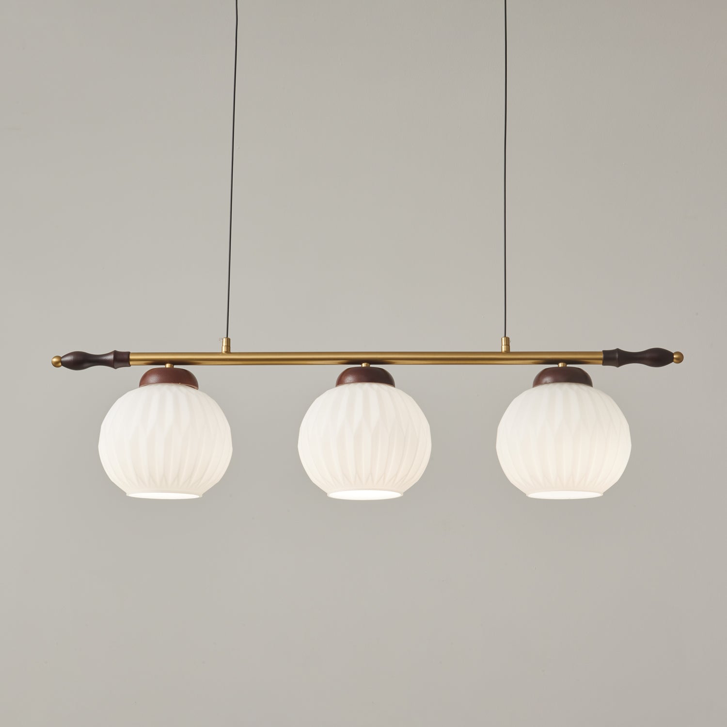 Huna Vintage Glass Pendant Light