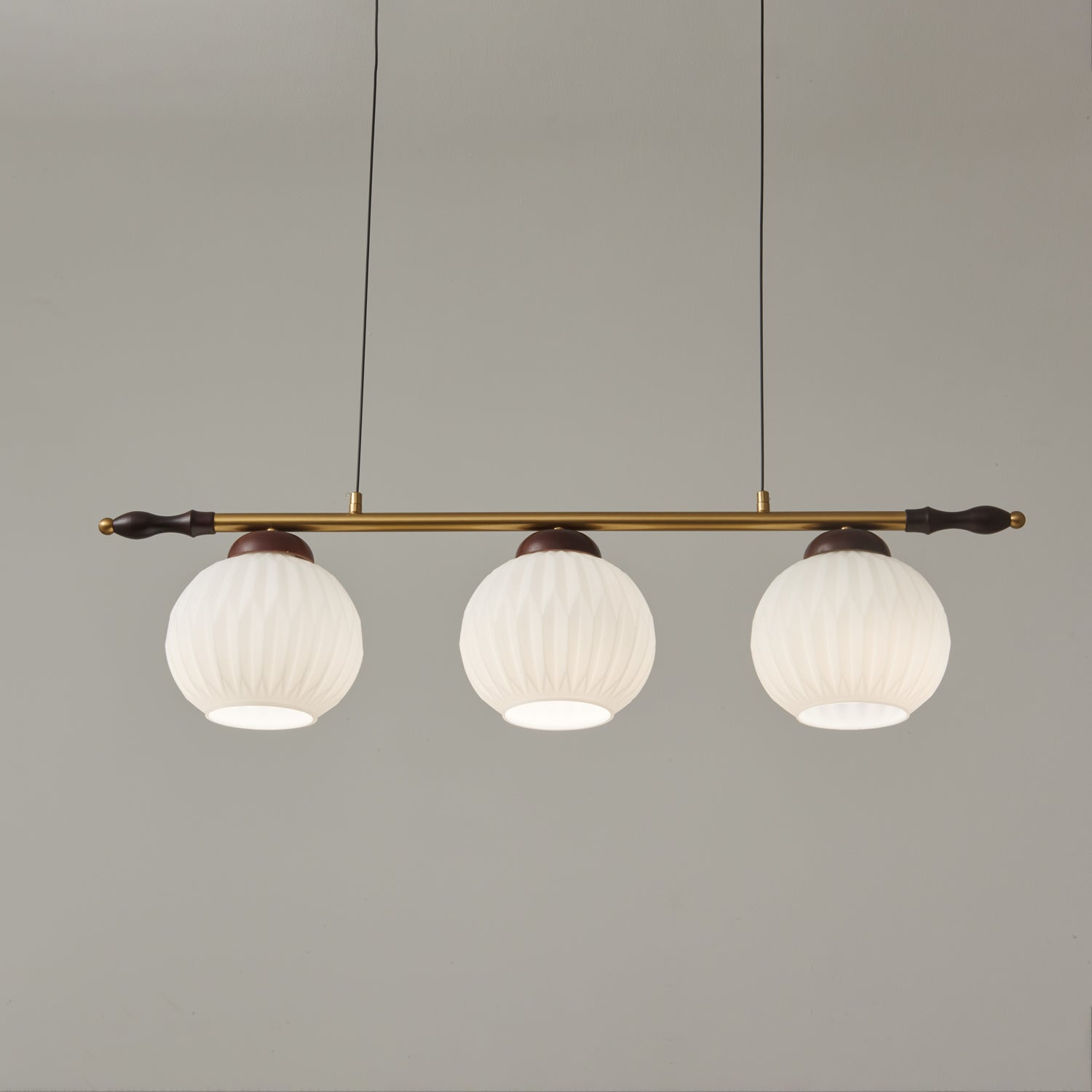 Huna Vintage Glass Pendant Light