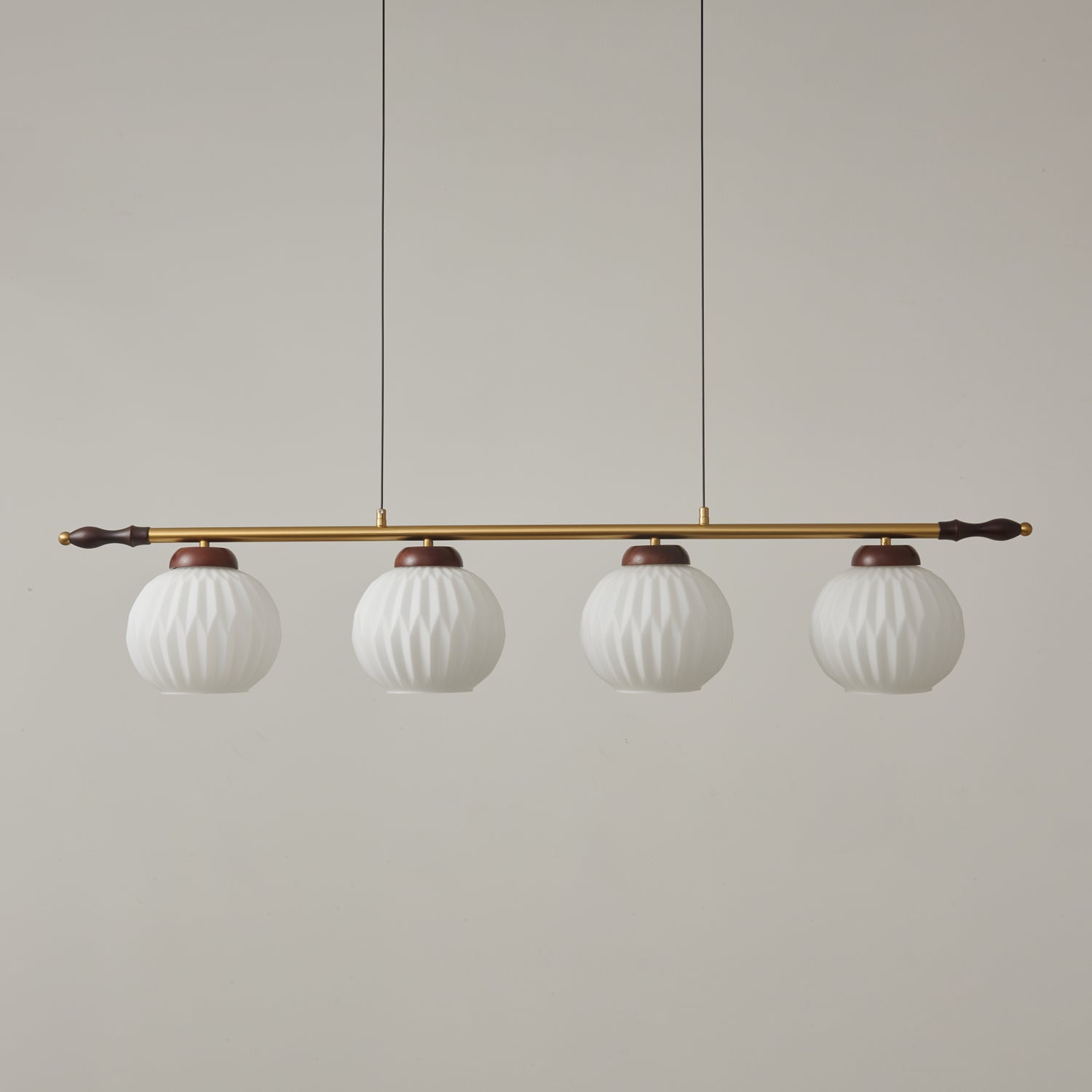Huna Vintage Glass Pendant Light