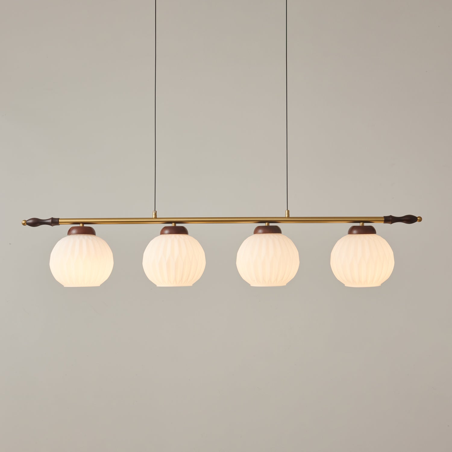 Huna Vintage Glass Pendant Light