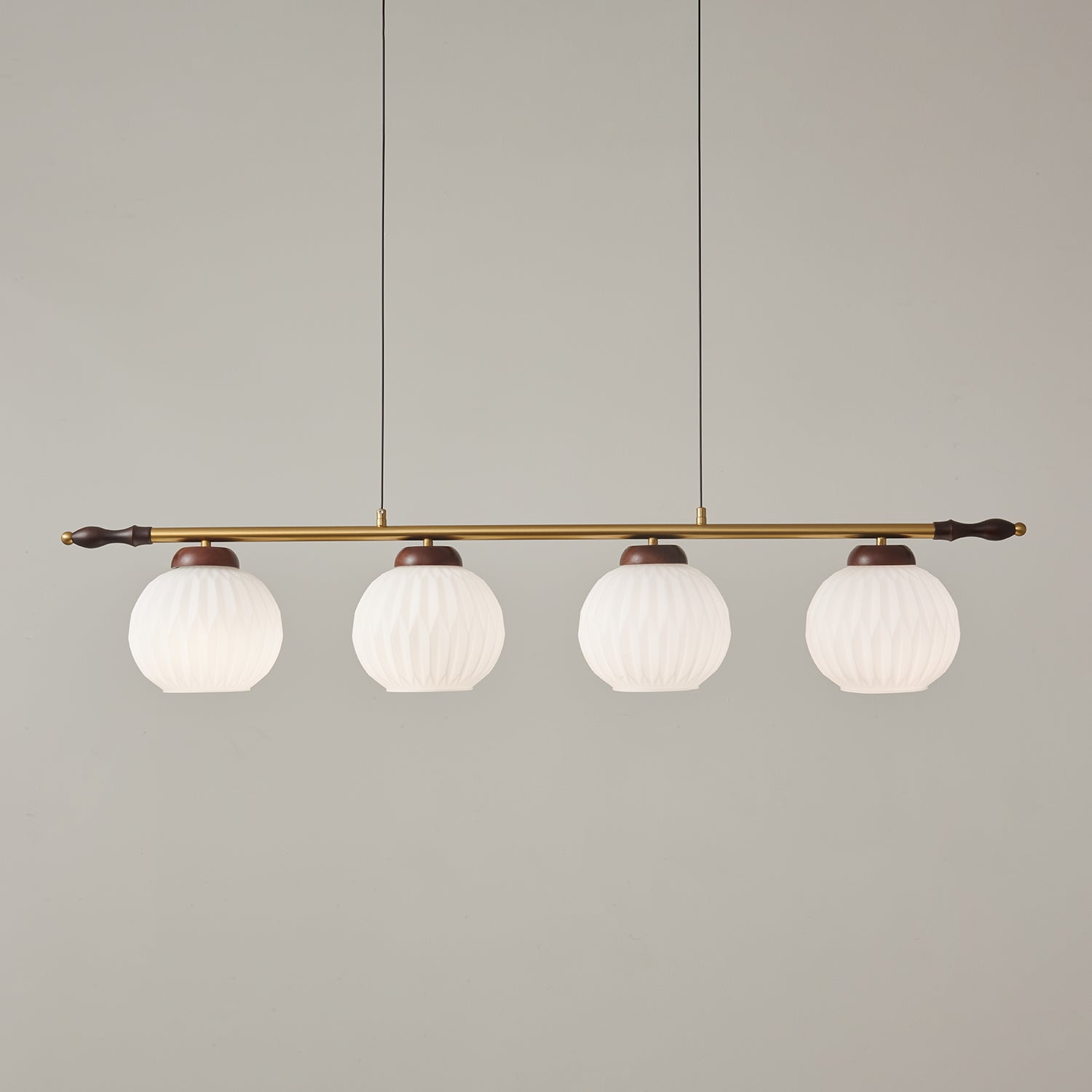 Huna Vintage Glass Pendant Light