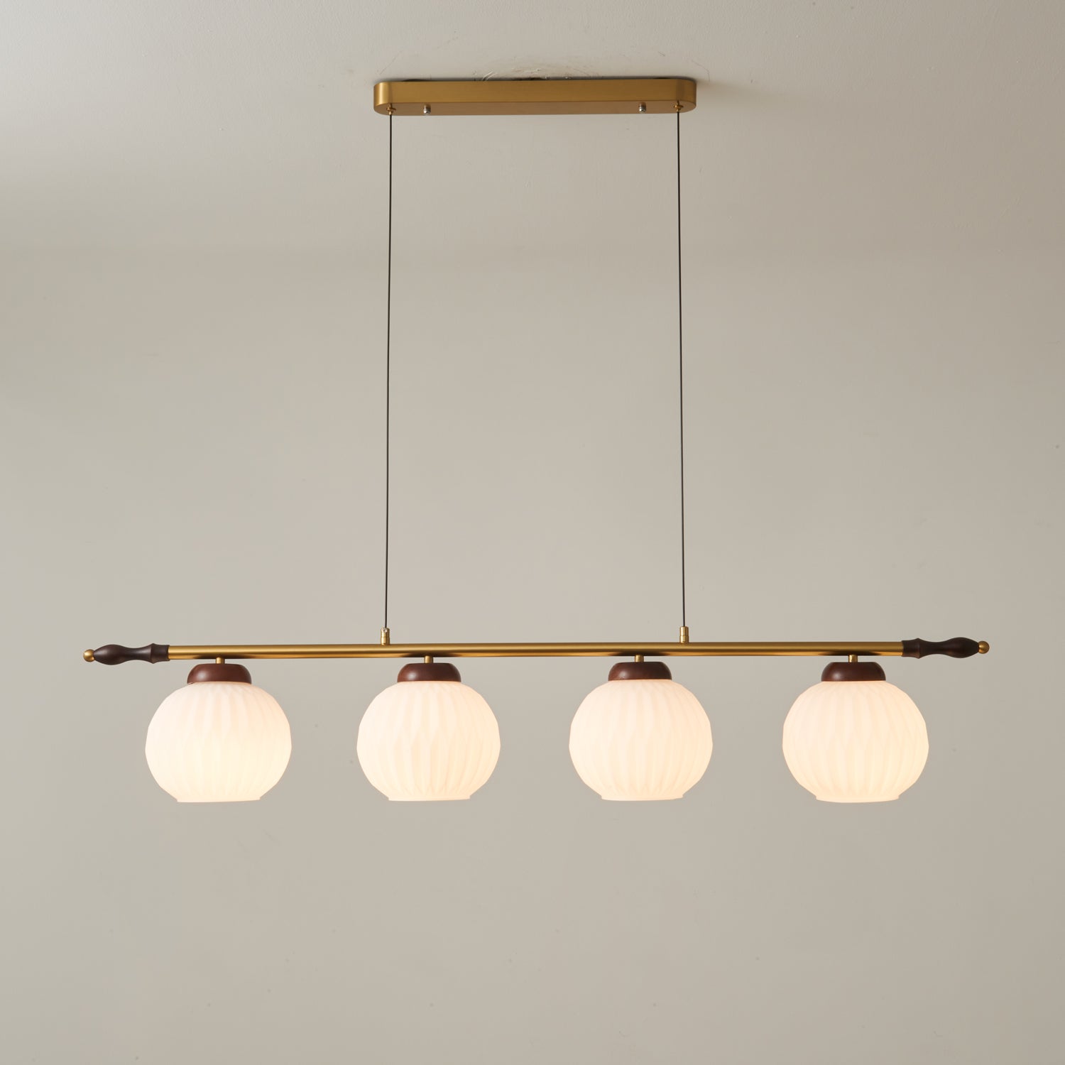 Huna Vintage Glass Pendant Light