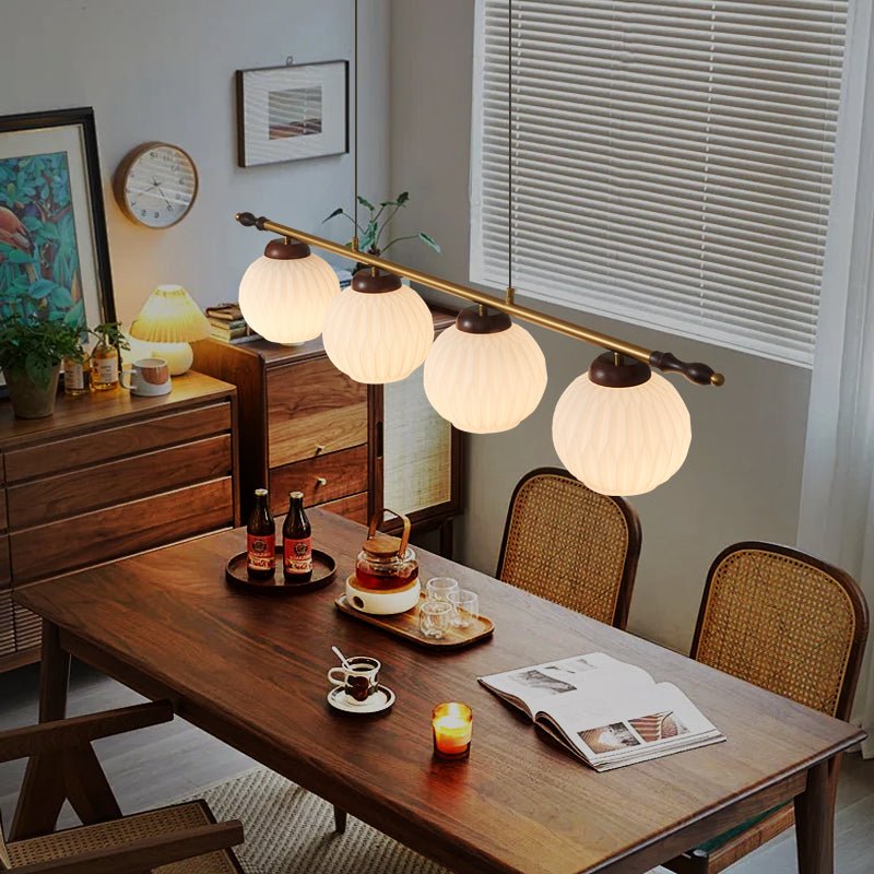 Huna Vintage Glass Pendant Light