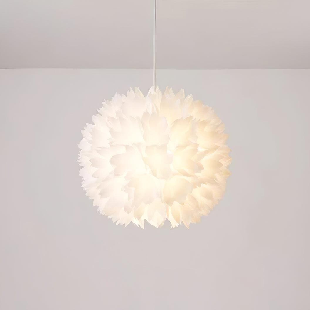 Renuiella Nordic Art Flowers Ball Pendant Light