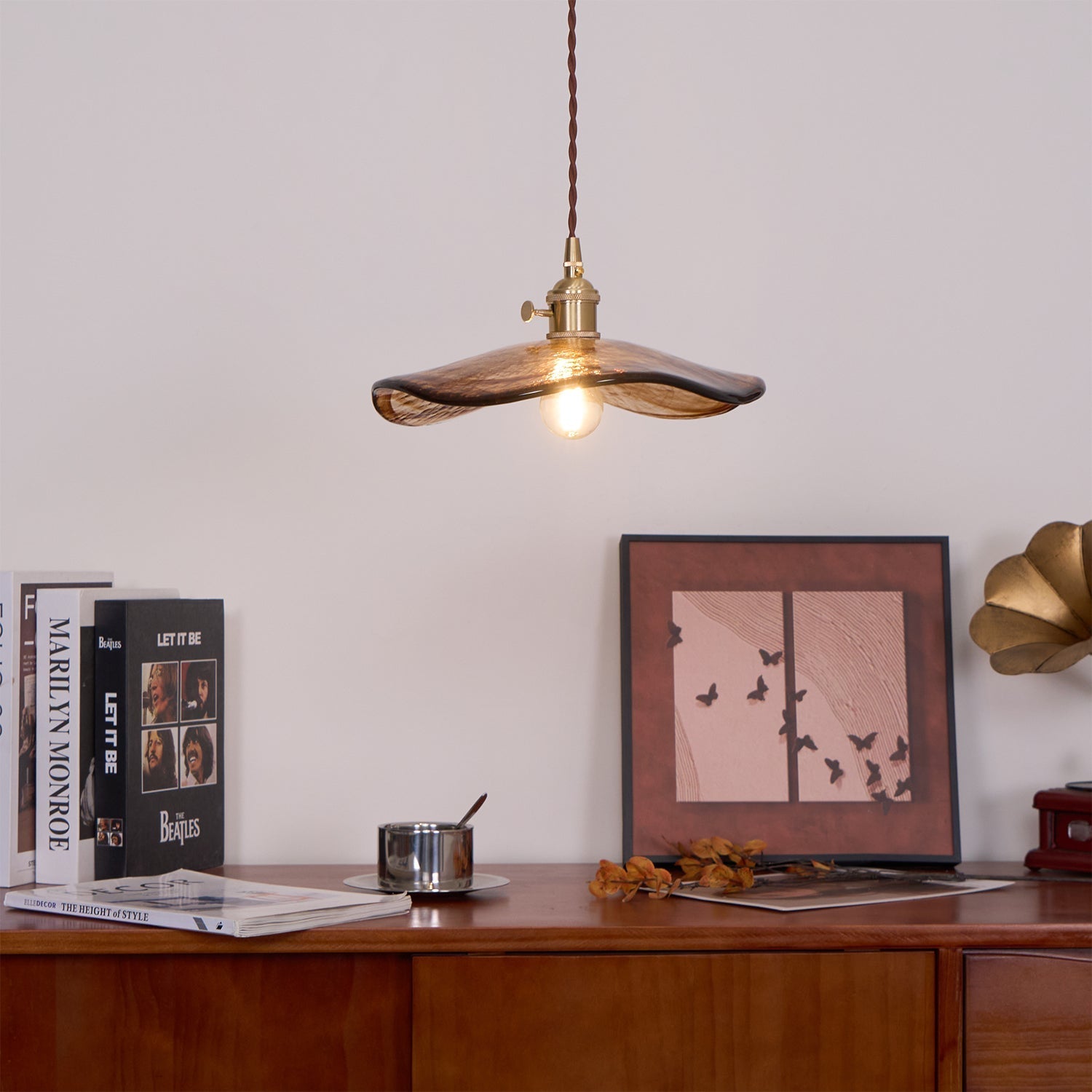 Celorise Glass Light Luxury Pendant Light