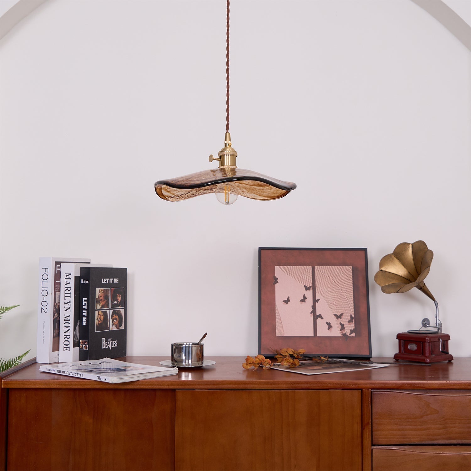 Celorise Glass Light Luxury Pendant Light