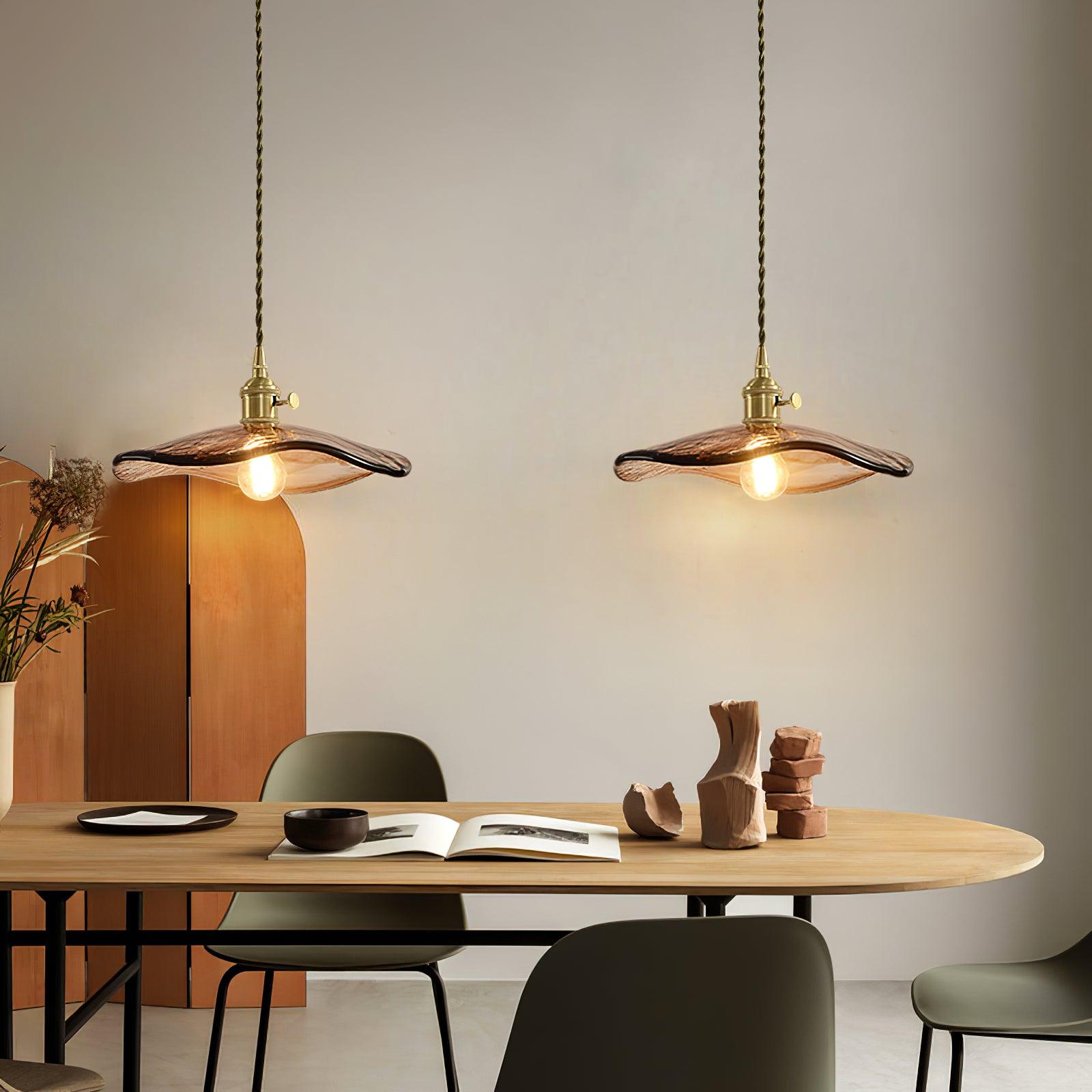 Celorise Glass Light Luxury Pendant Light