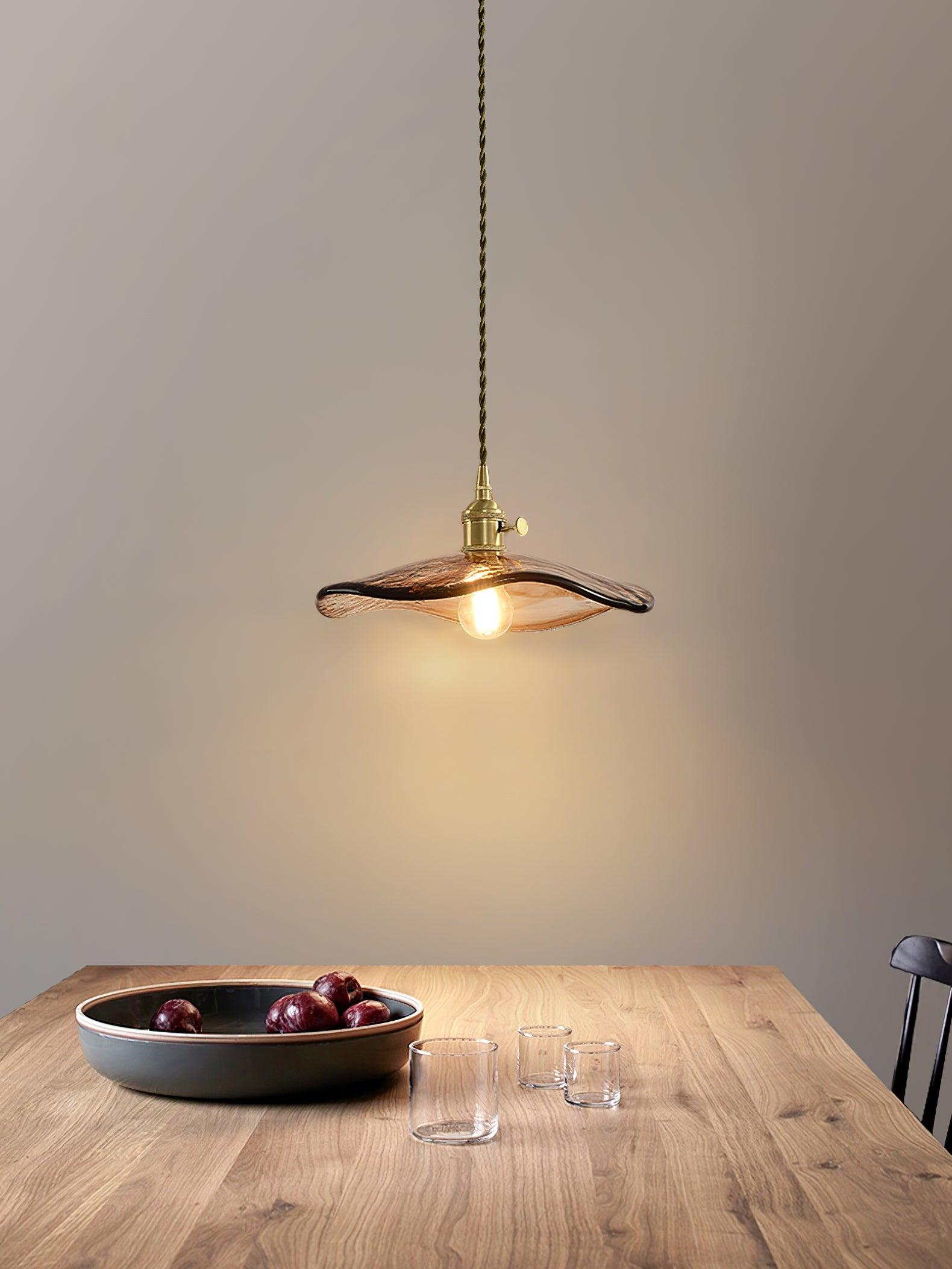 Celorise Glass Light Luxury Pendant Light