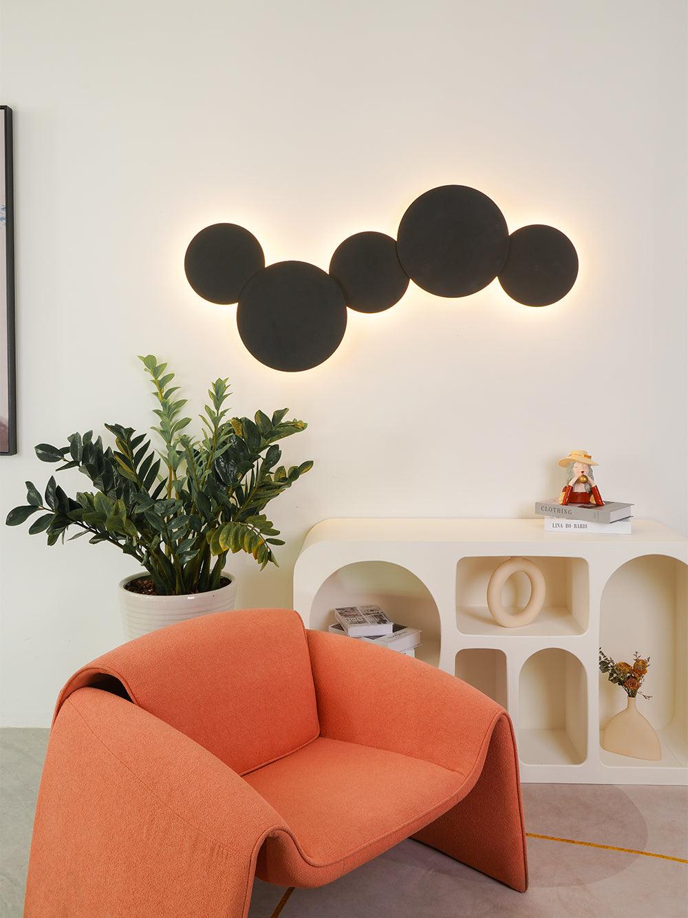 Arelis Geometric Disc Wall Lamp