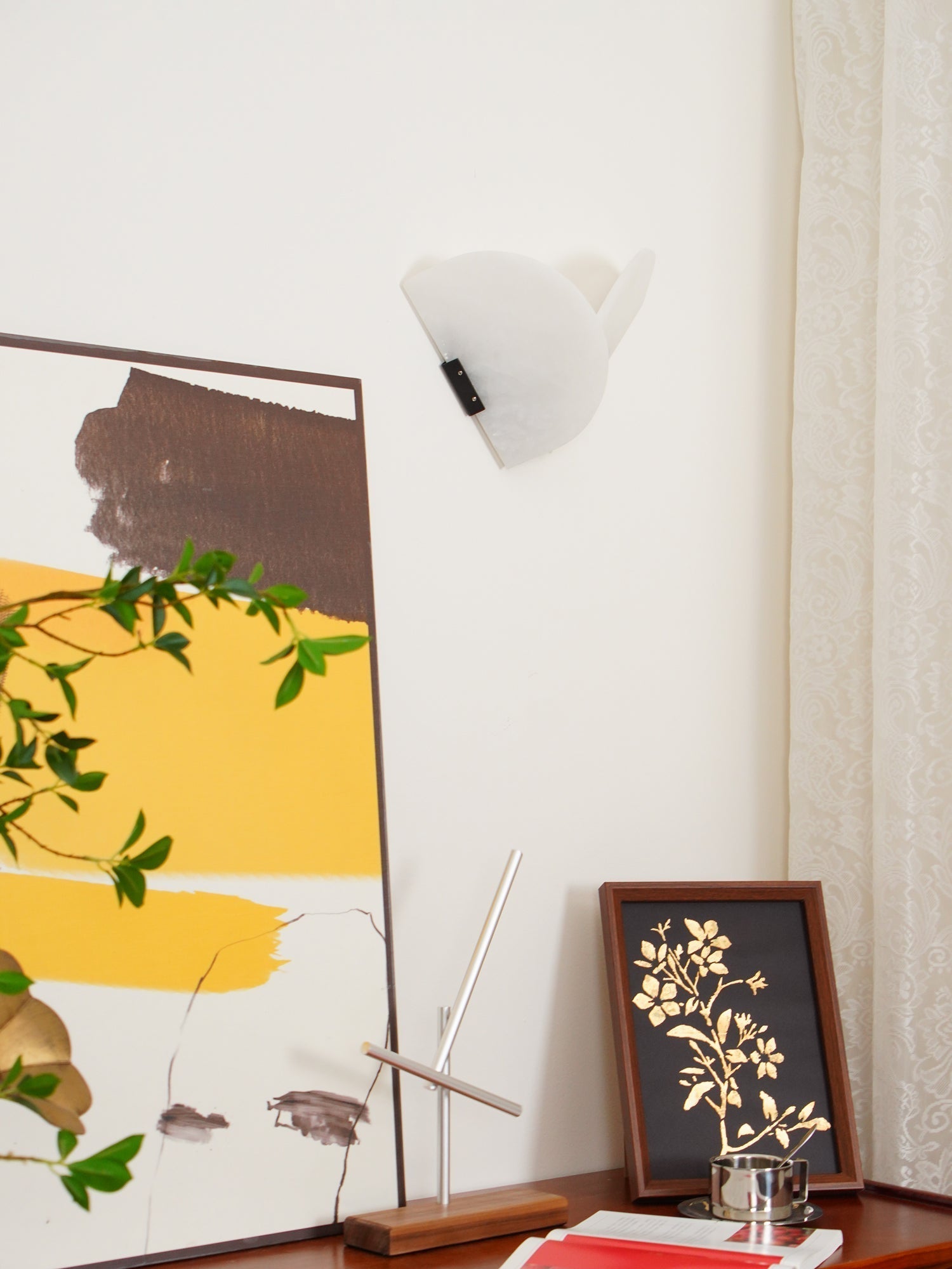 Pase Heart Alabaster Wall Light