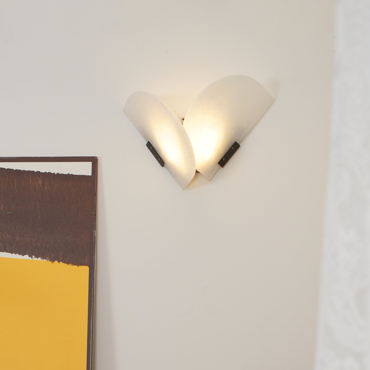Pase Heart Alabaster Wall Light