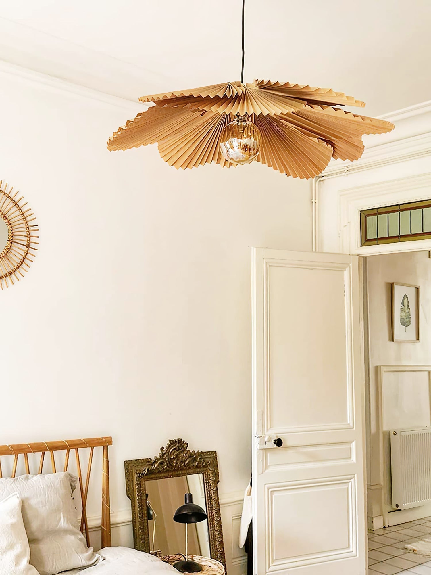 Wilto Pendant Lamp Lotus Leaf Folded Paper Floral