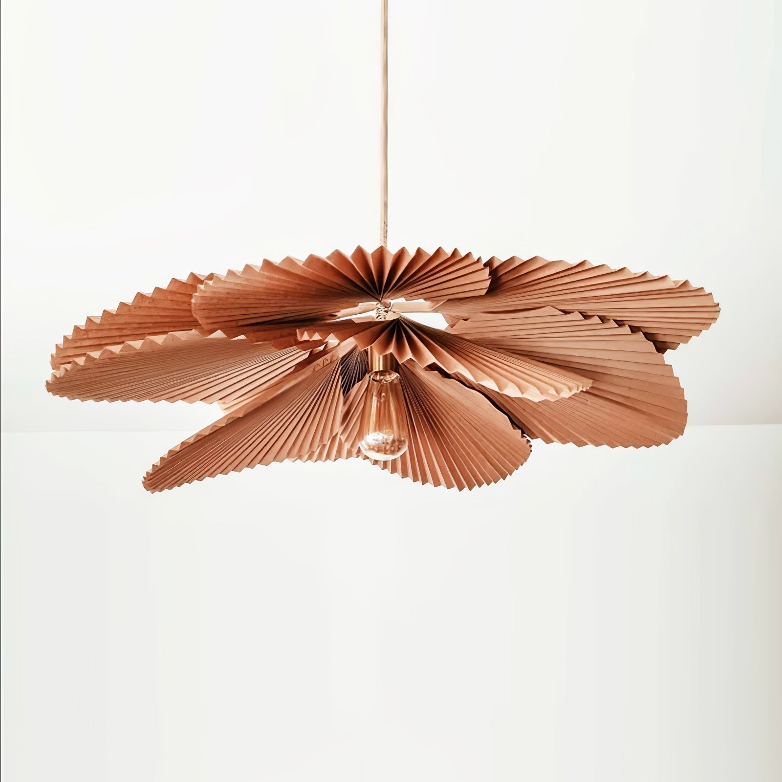 Wilto Pendant Lamp Lotus Leaf Folded Paper Floral