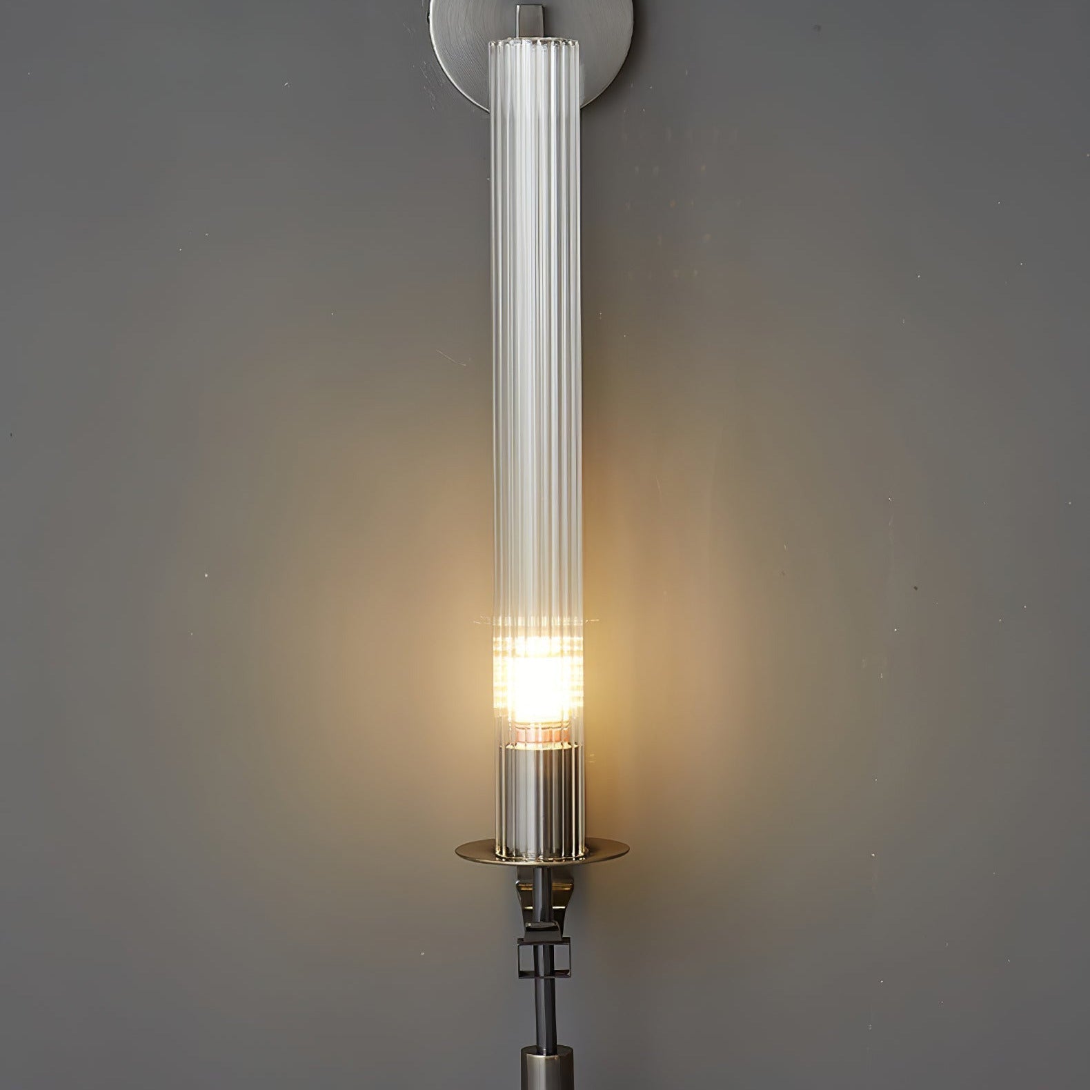 Kristy Glass Indoor Wall Lamp Farmhouse
