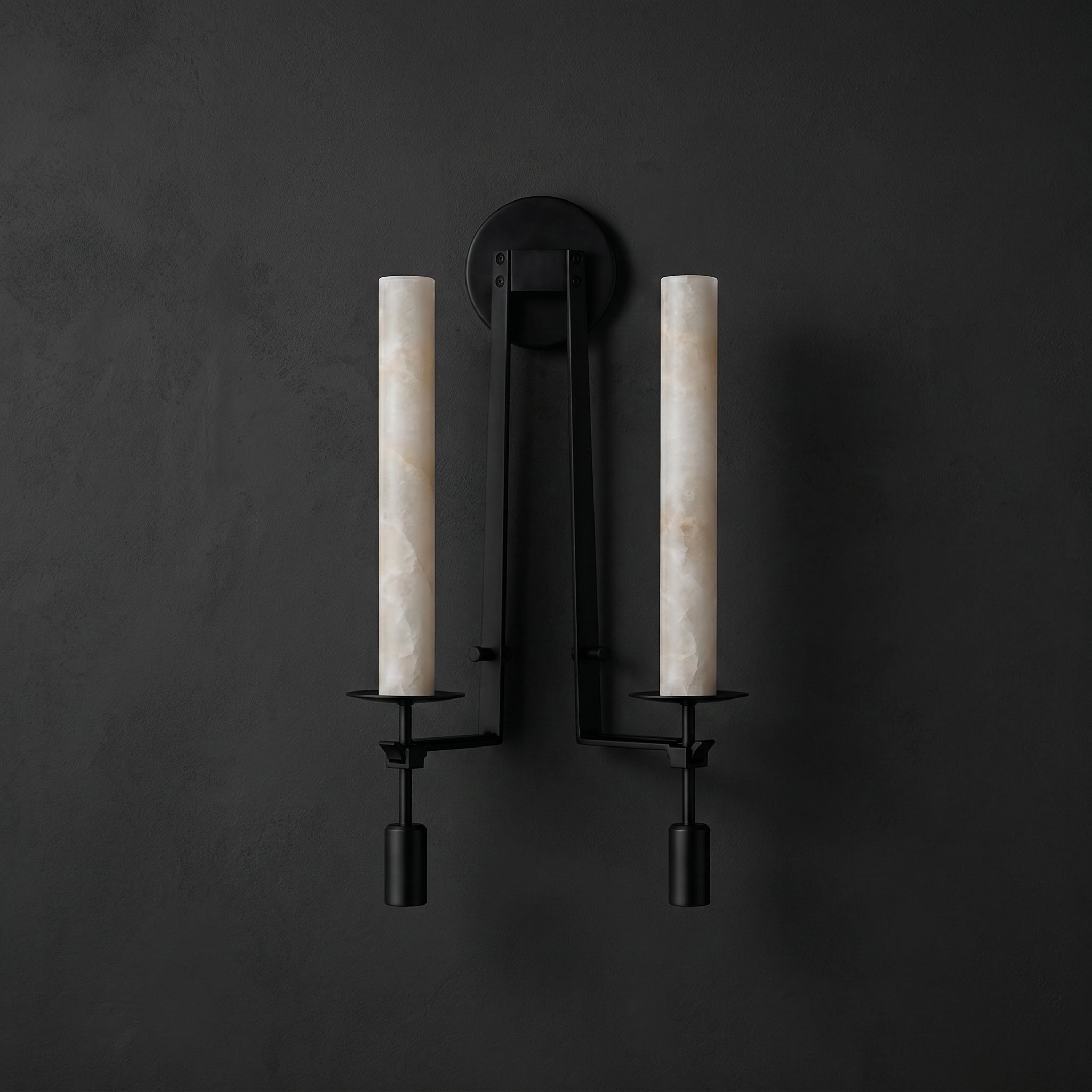 Alabaster Wall Lamp French Classicism