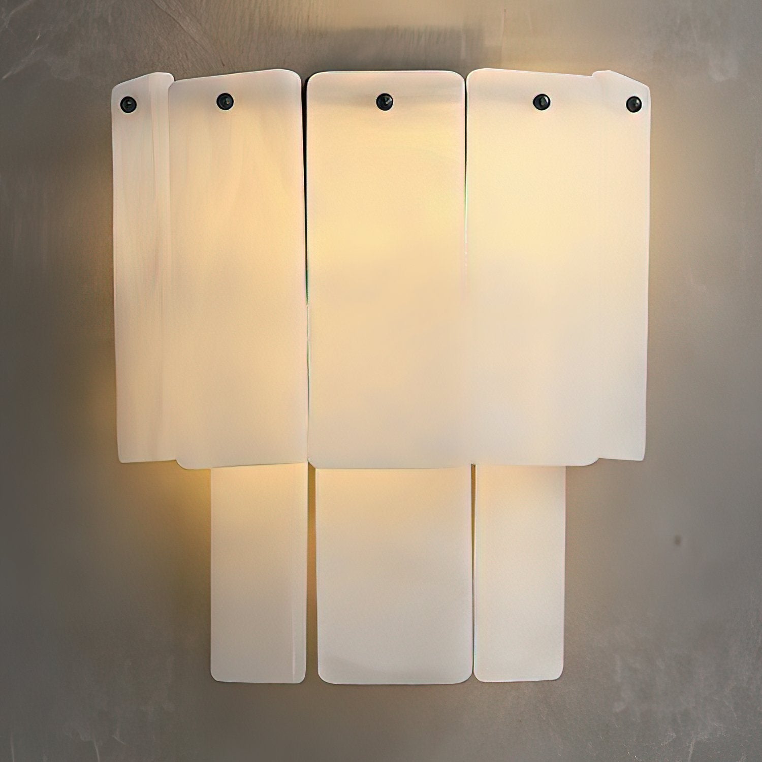 Corvane Fractured Alabaster Wall Sconce