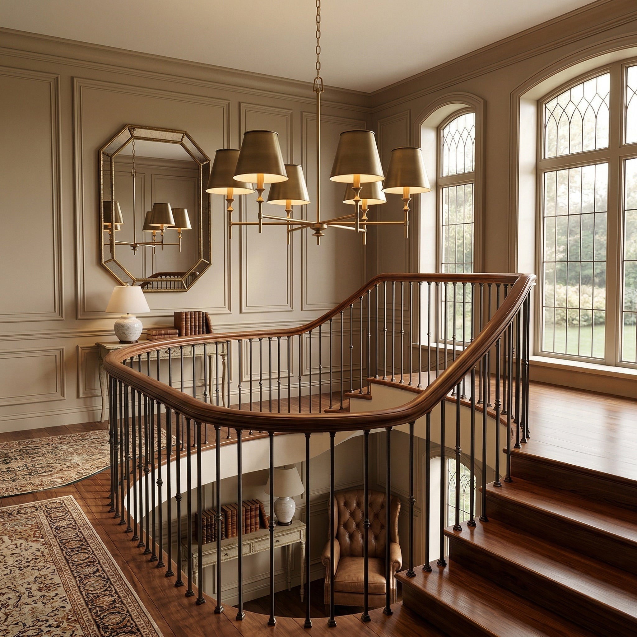 Oriiaine Branch Brass Chandelier
