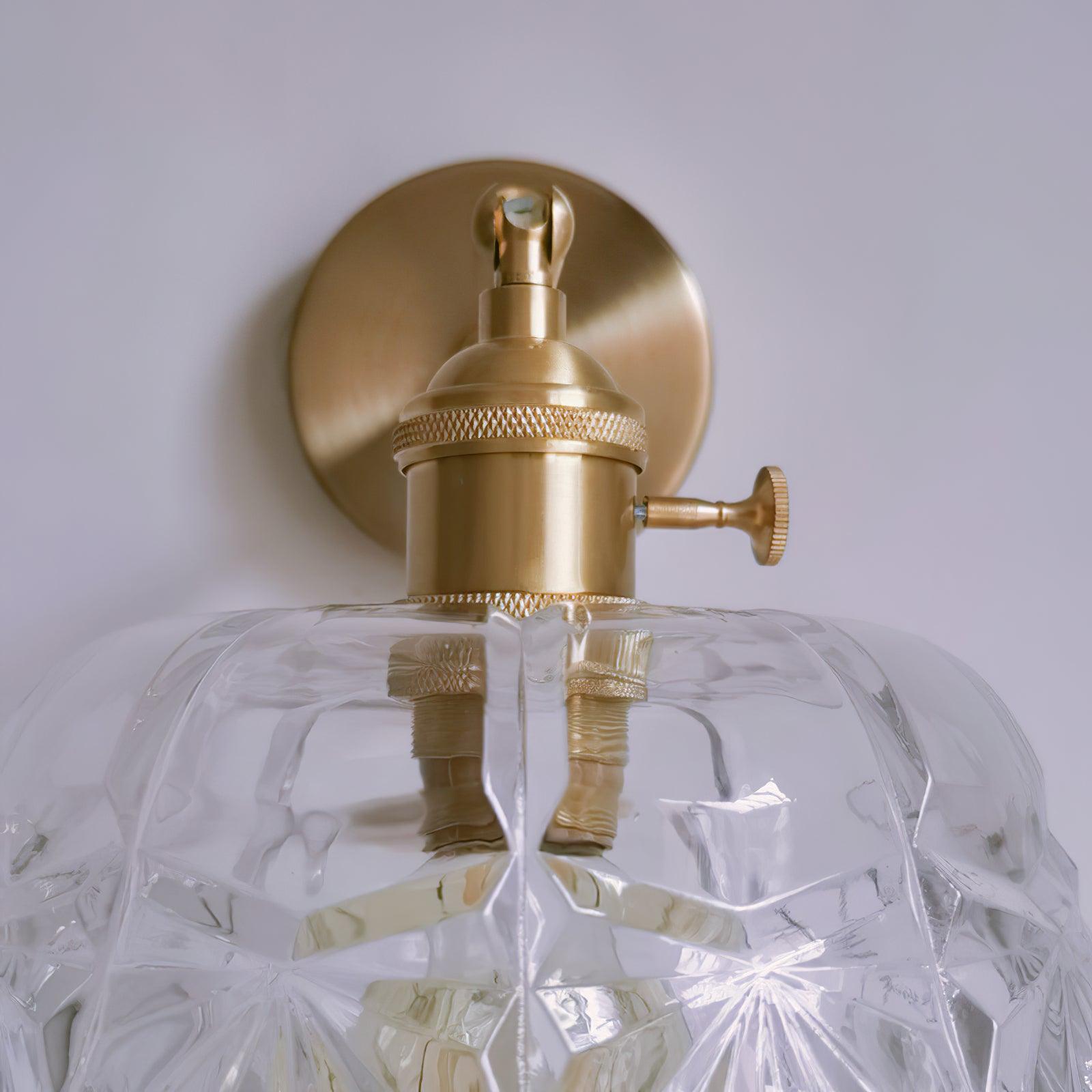 Baleno Postmodern Luxury French Tassel Crystal Wall Light
