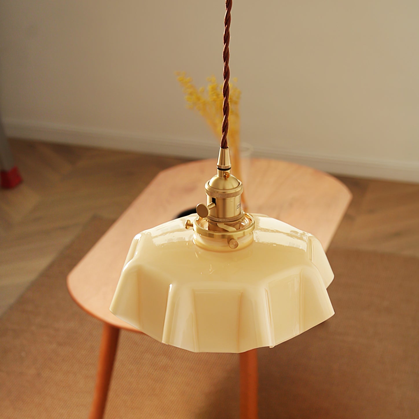 Liorivora Pendant Light French Flower for Dining Room