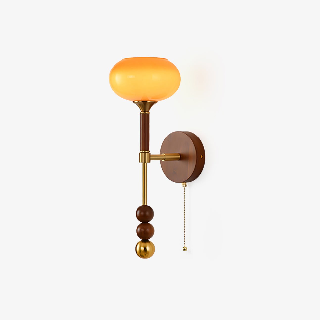 Hilda Roma Elegance Wood Sconce Wall lamp