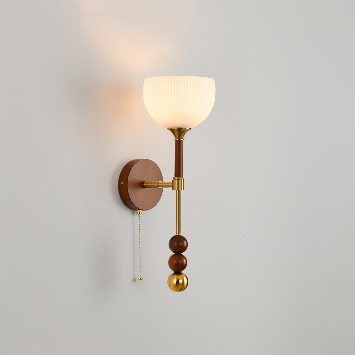 Hilda Roma Elegance Wood Sconce Wall lamp